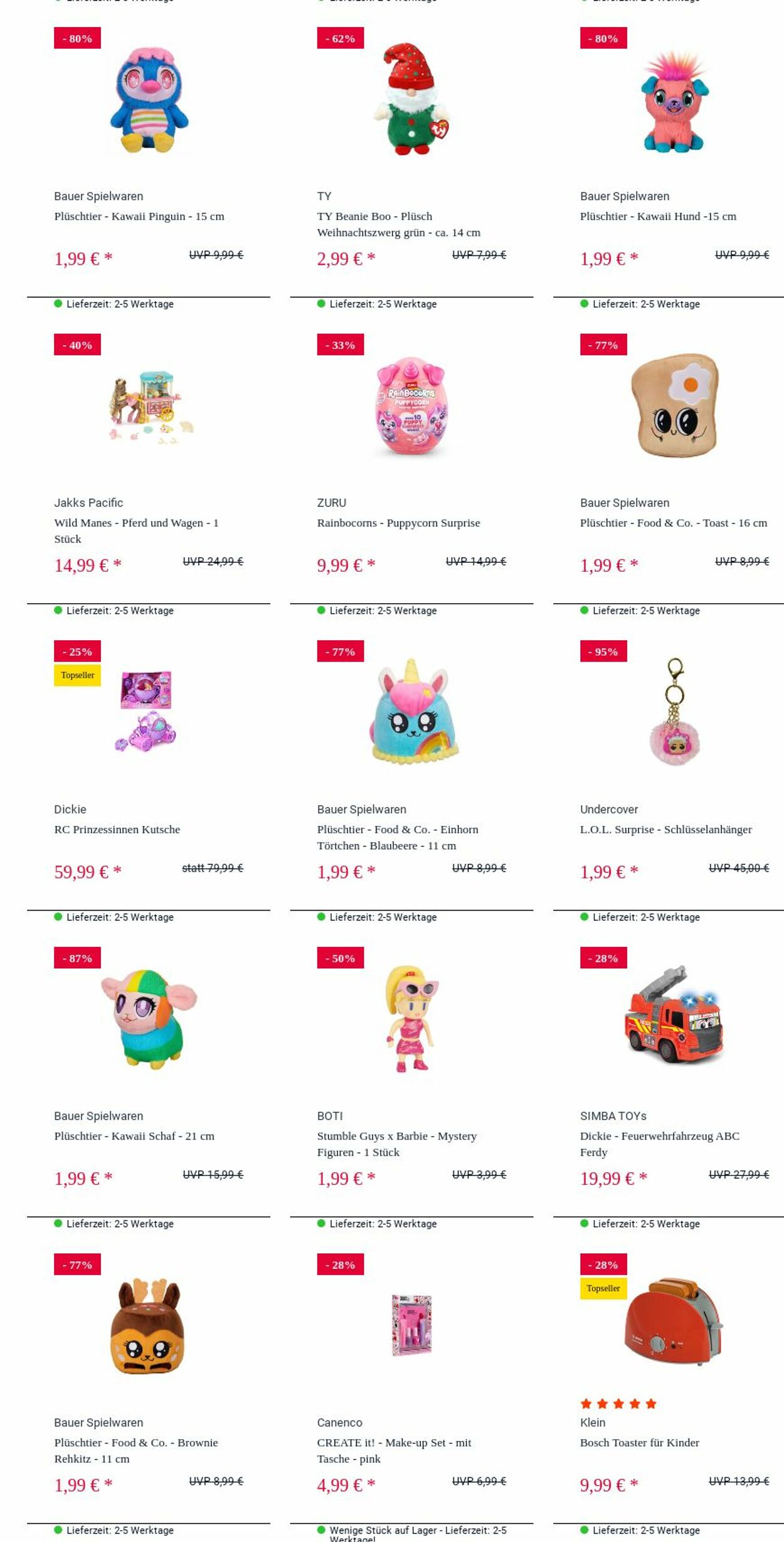 Prospekt Rofu Kinderland 04.08.2025 - 13.08.2025