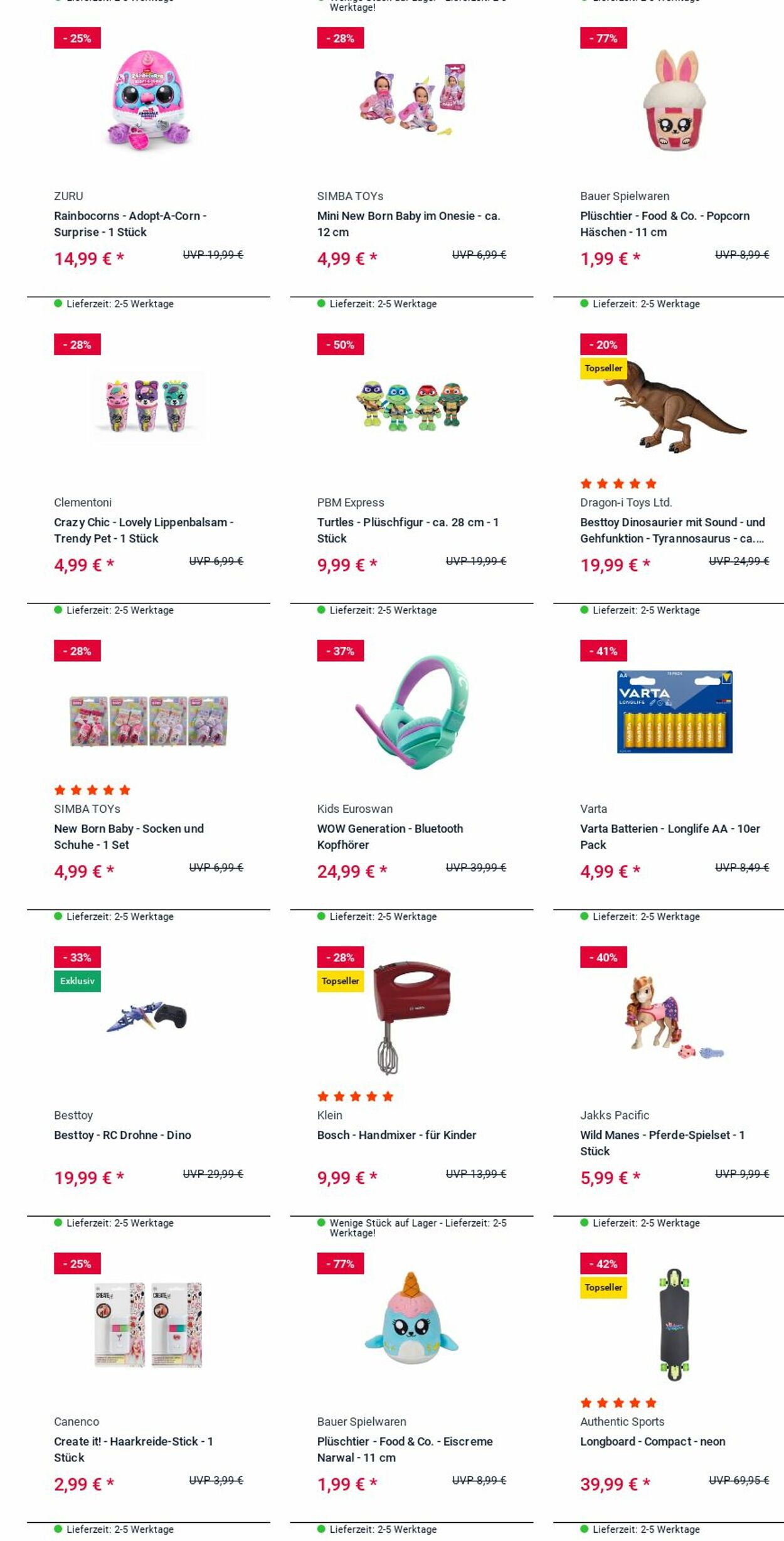 Prospekt Rofu Kinderland 04.08.2025 - 13.08.2025