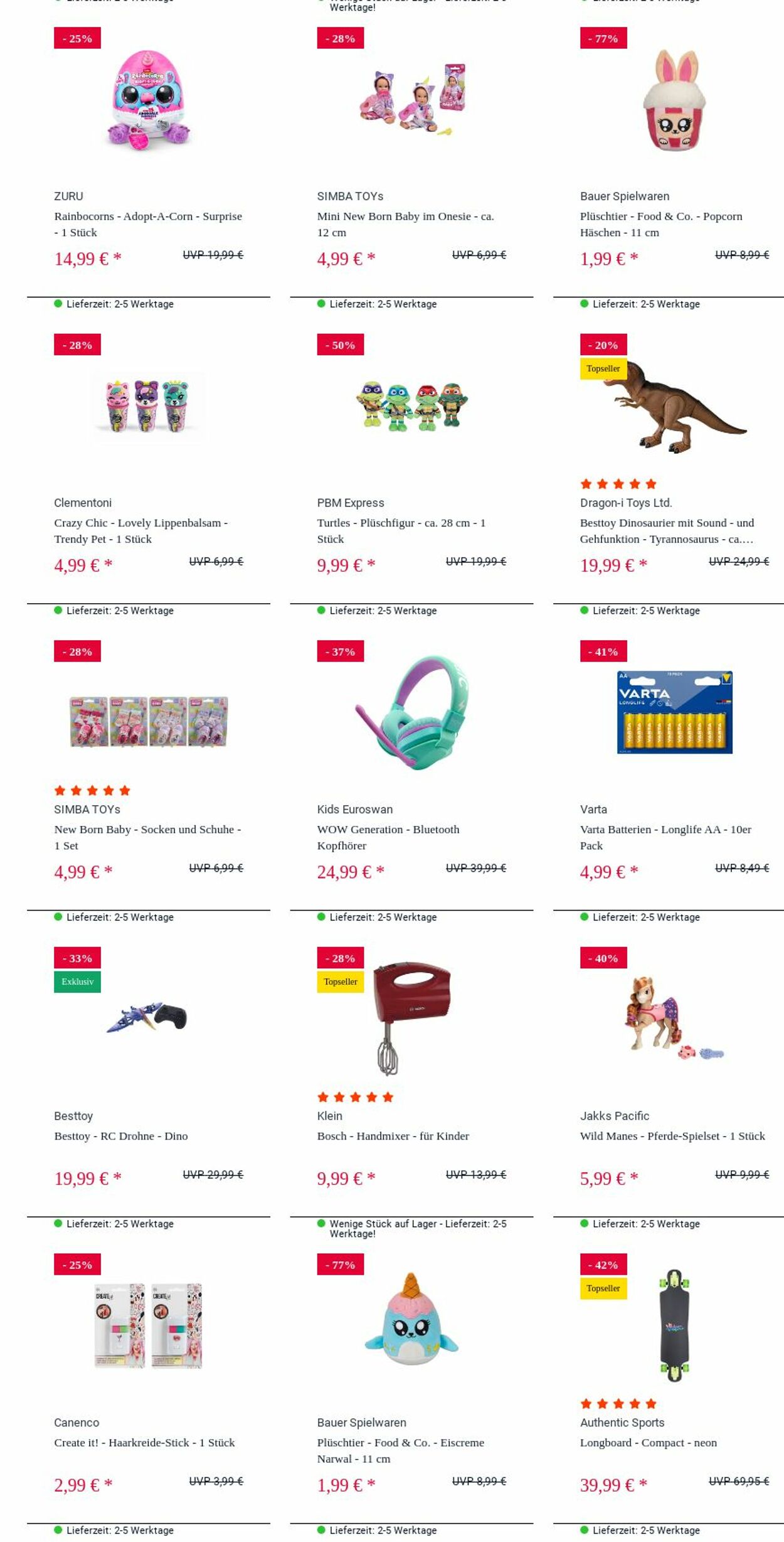Prospekt Rofu Kinderland 04.08.2025 - 13.08.2025
