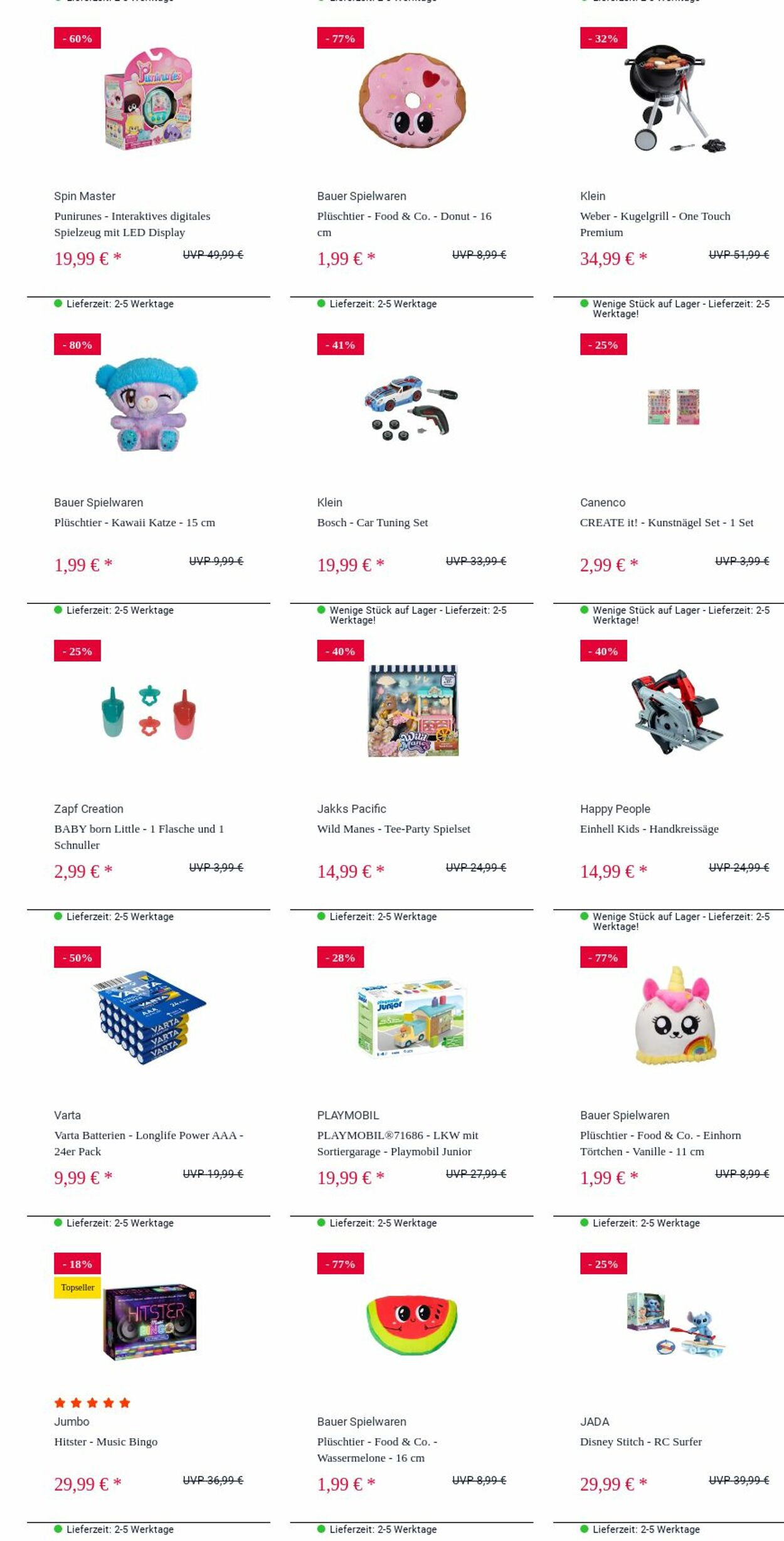 Prospekt Rofu Kinderland 04.08.2025 - 13.08.2025