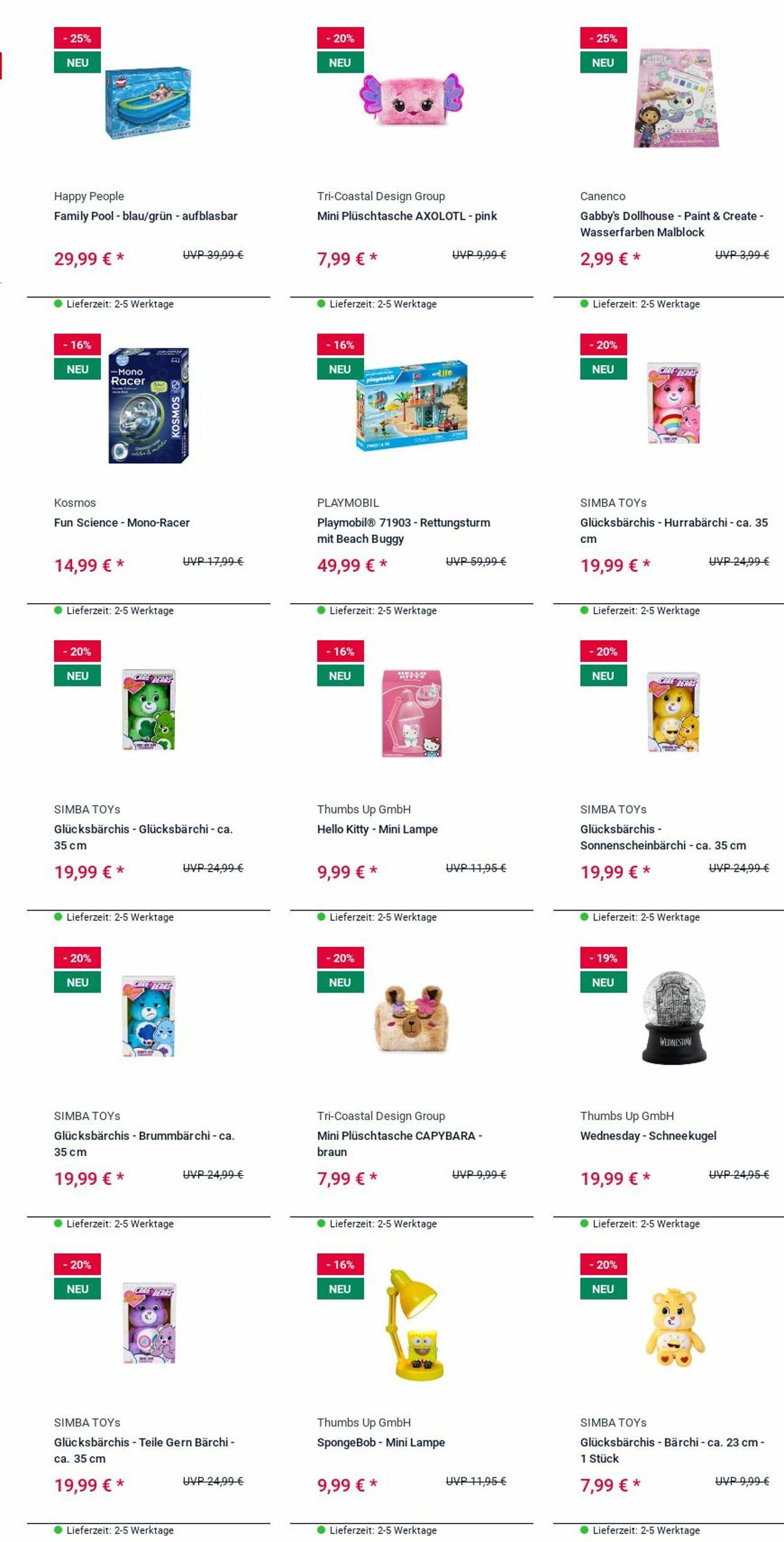 Prospekt Rofu Kinderland 04.08.2025 - 13.08.2025