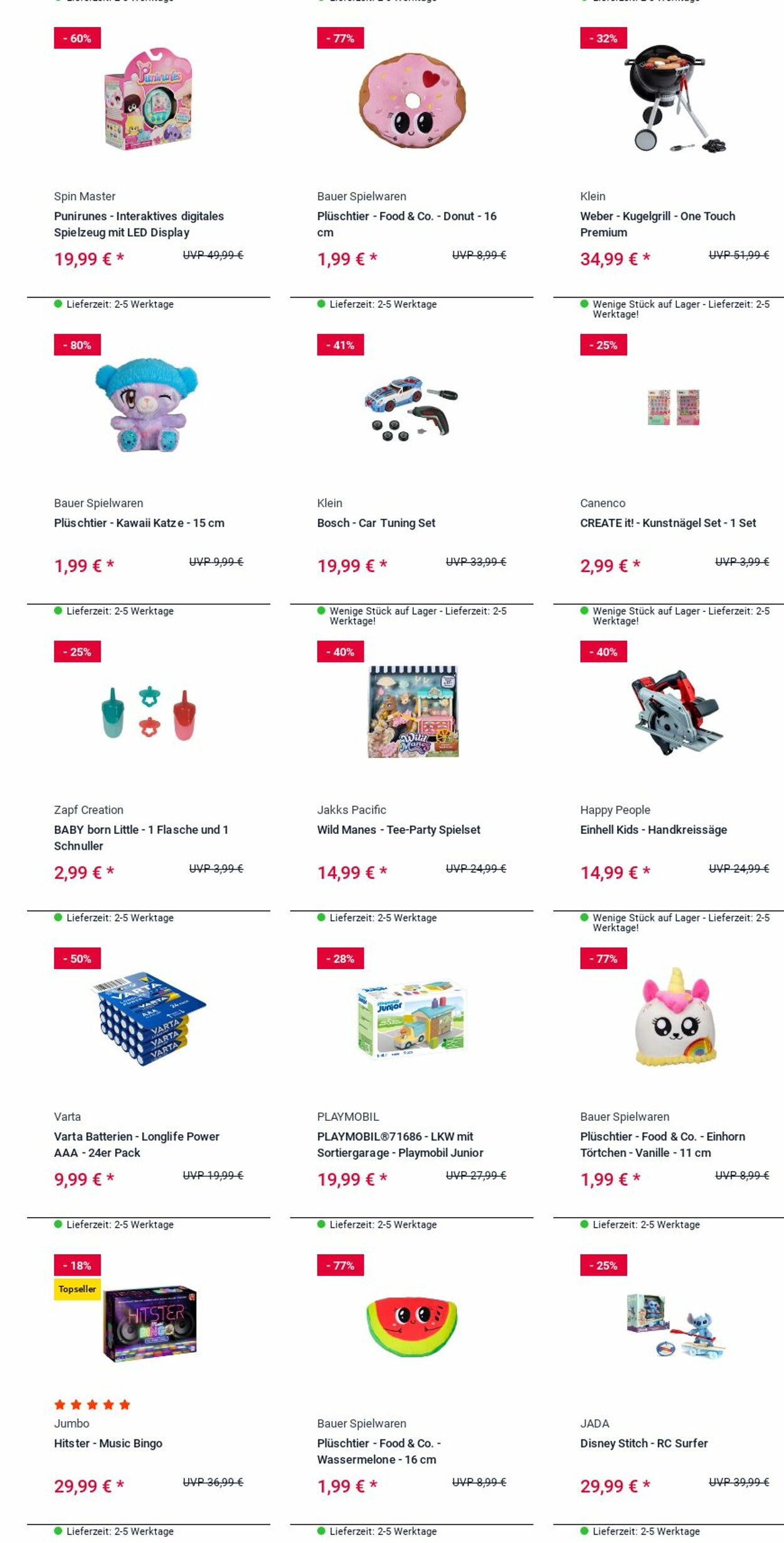 Prospekt Rofu Kinderland 04.08.2025 - 13.08.2025