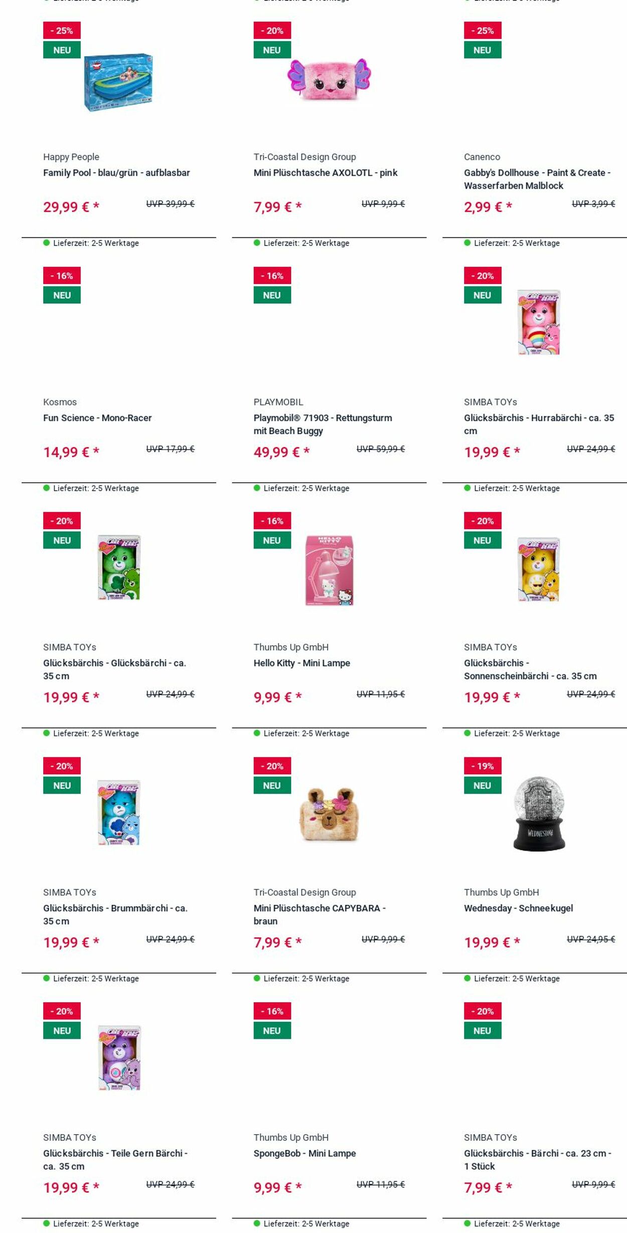 Prospekt Rofu Kinderland 04.08.2025 - 13.08.2025