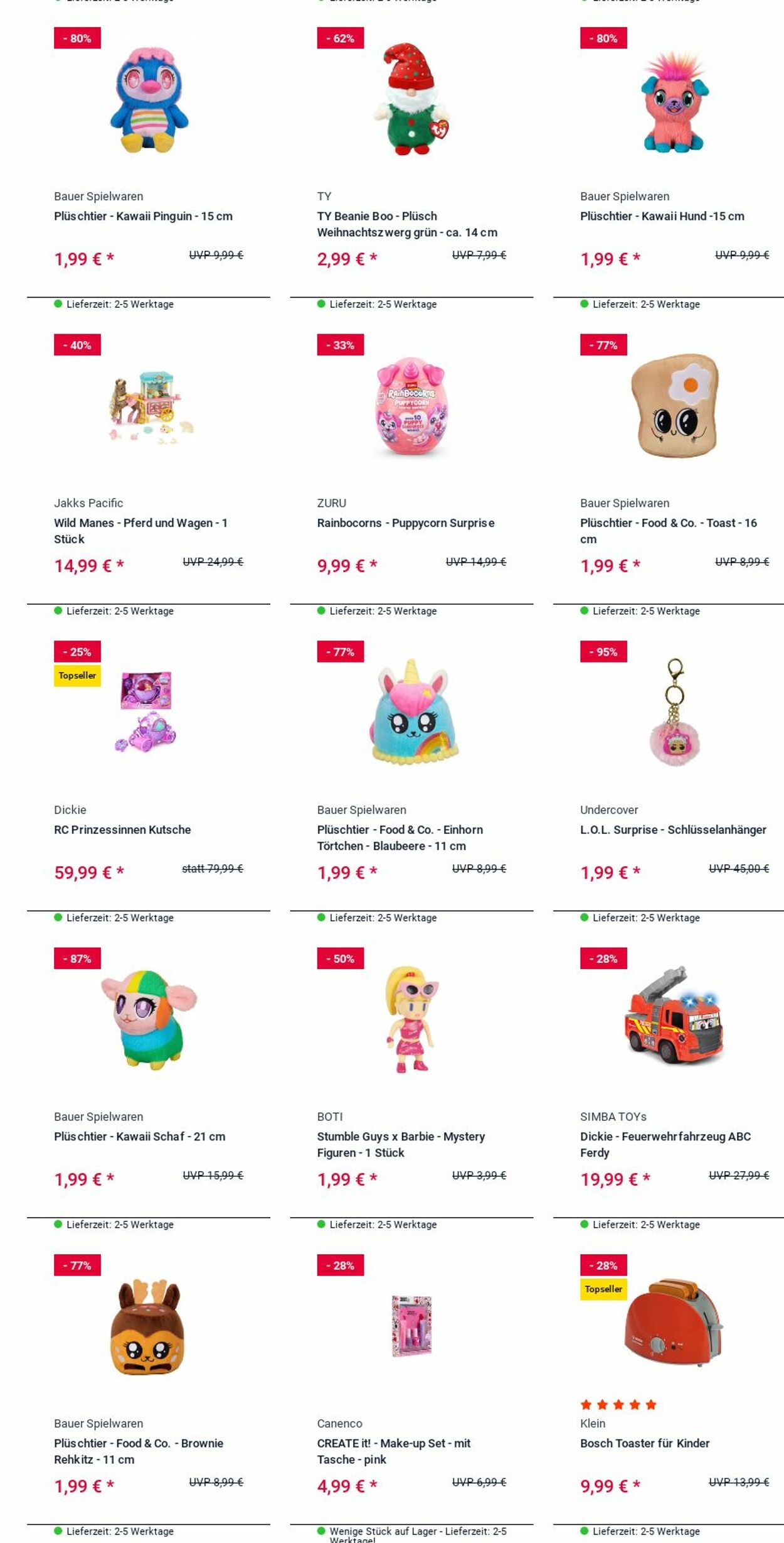 Prospekt Rofu Kinderland 04.08.2025 - 13.08.2025