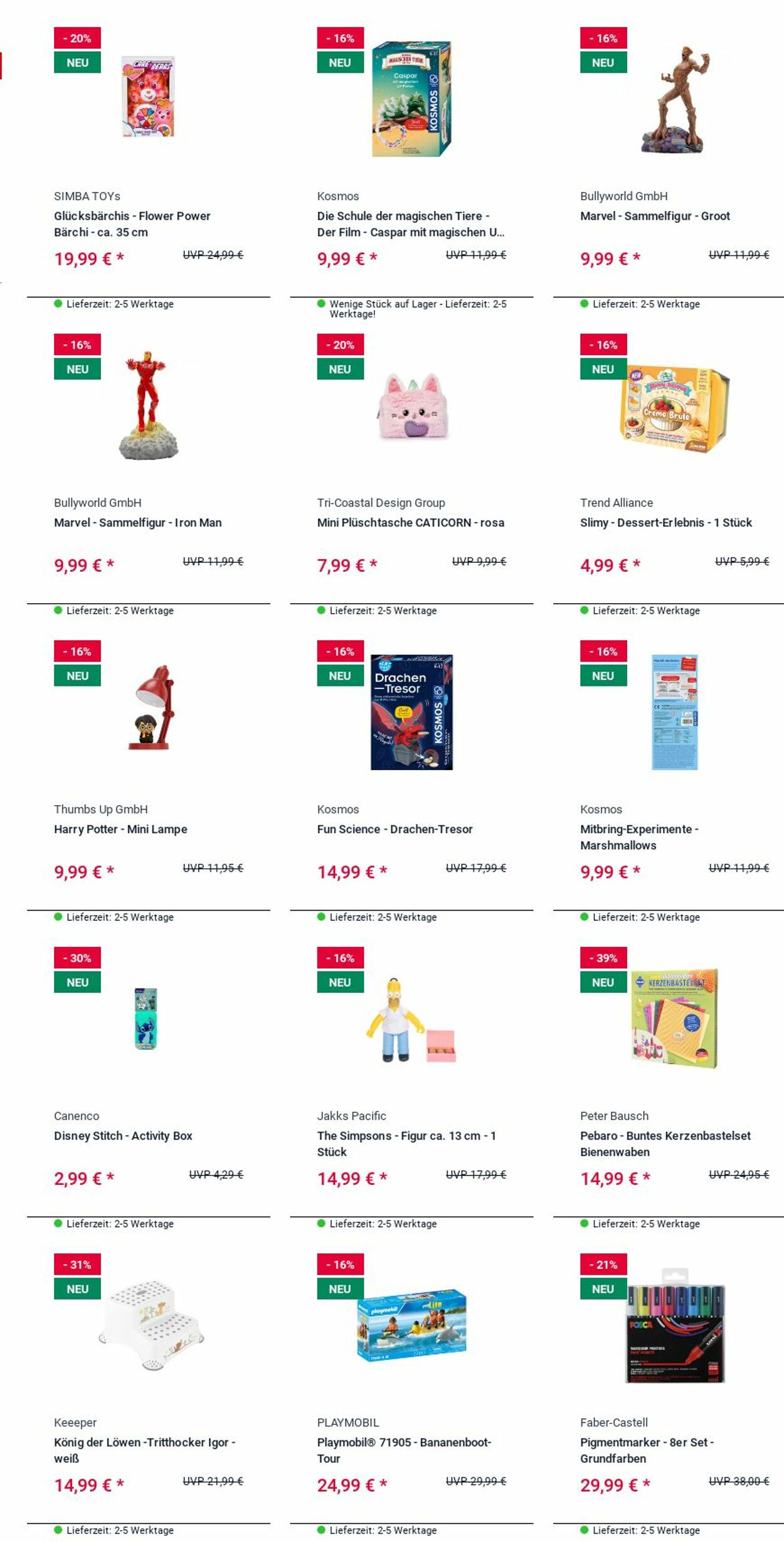 Prospekt Rofu Kinderland 04.08.2025 - 13.08.2025