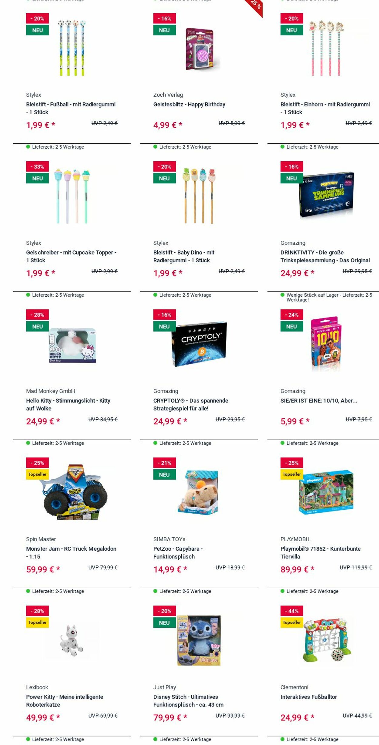 Prospekt Rofu Kinderland 15.12.2025 - 24.12.2025