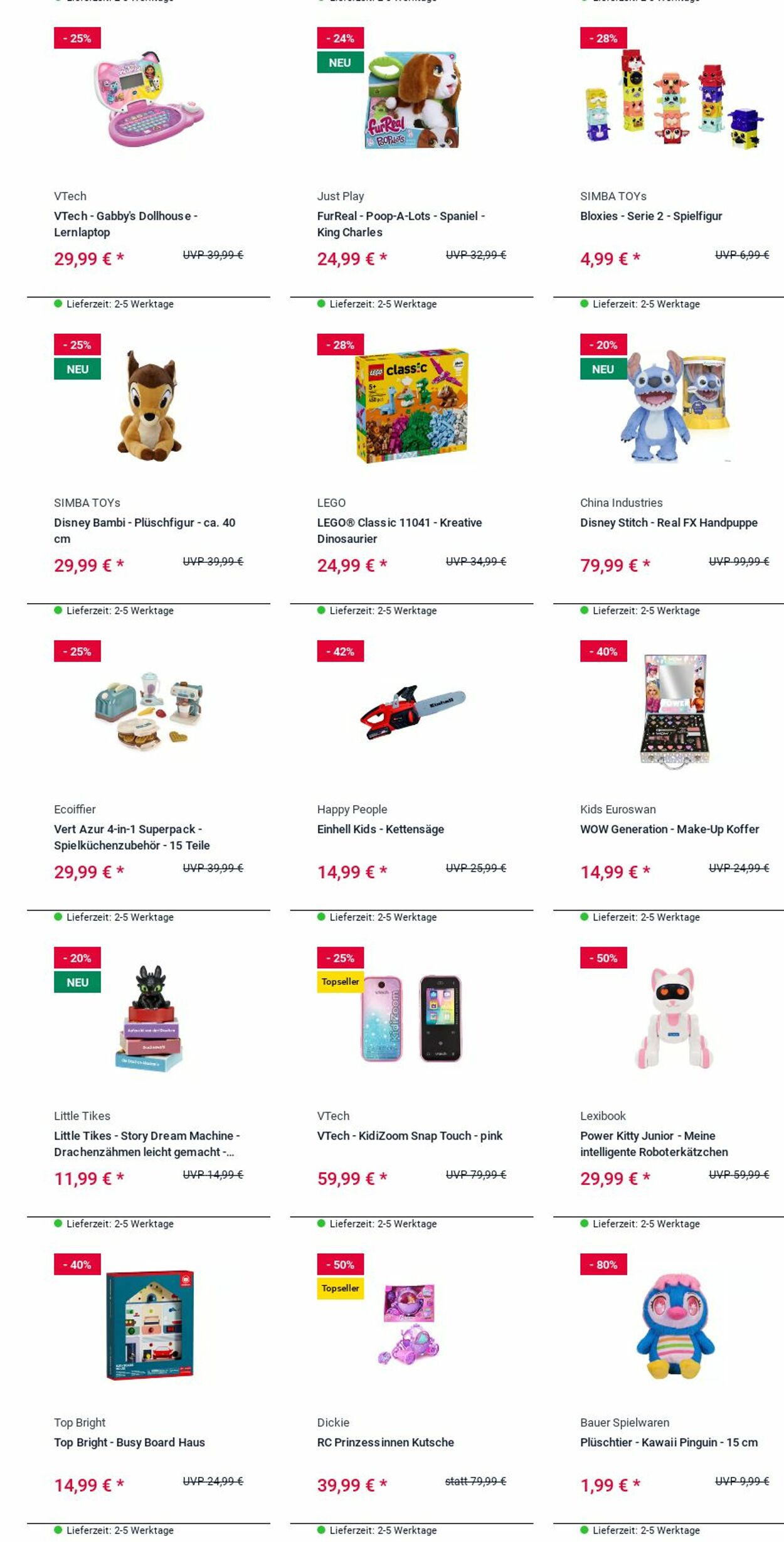 Prospekt Rofu Kinderland 15.12.2025 - 24.12.2025