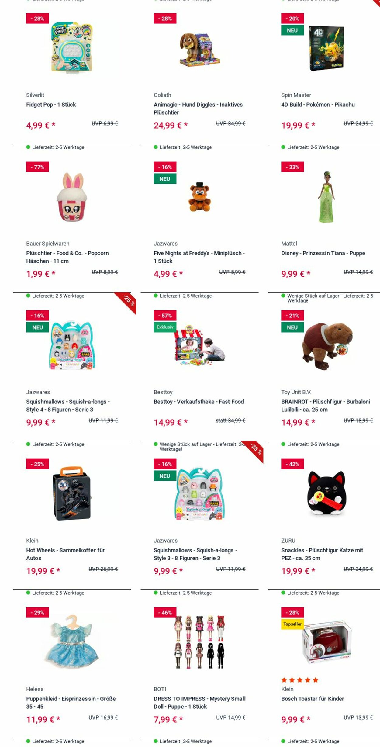 Prospekt Rofu Kinderland 15.12.2025 - 24.12.2025