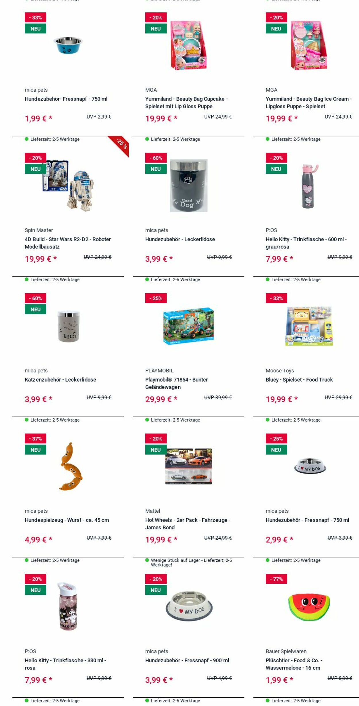 Prospekt Rofu Kinderland 15.12.2025 - 24.12.2025