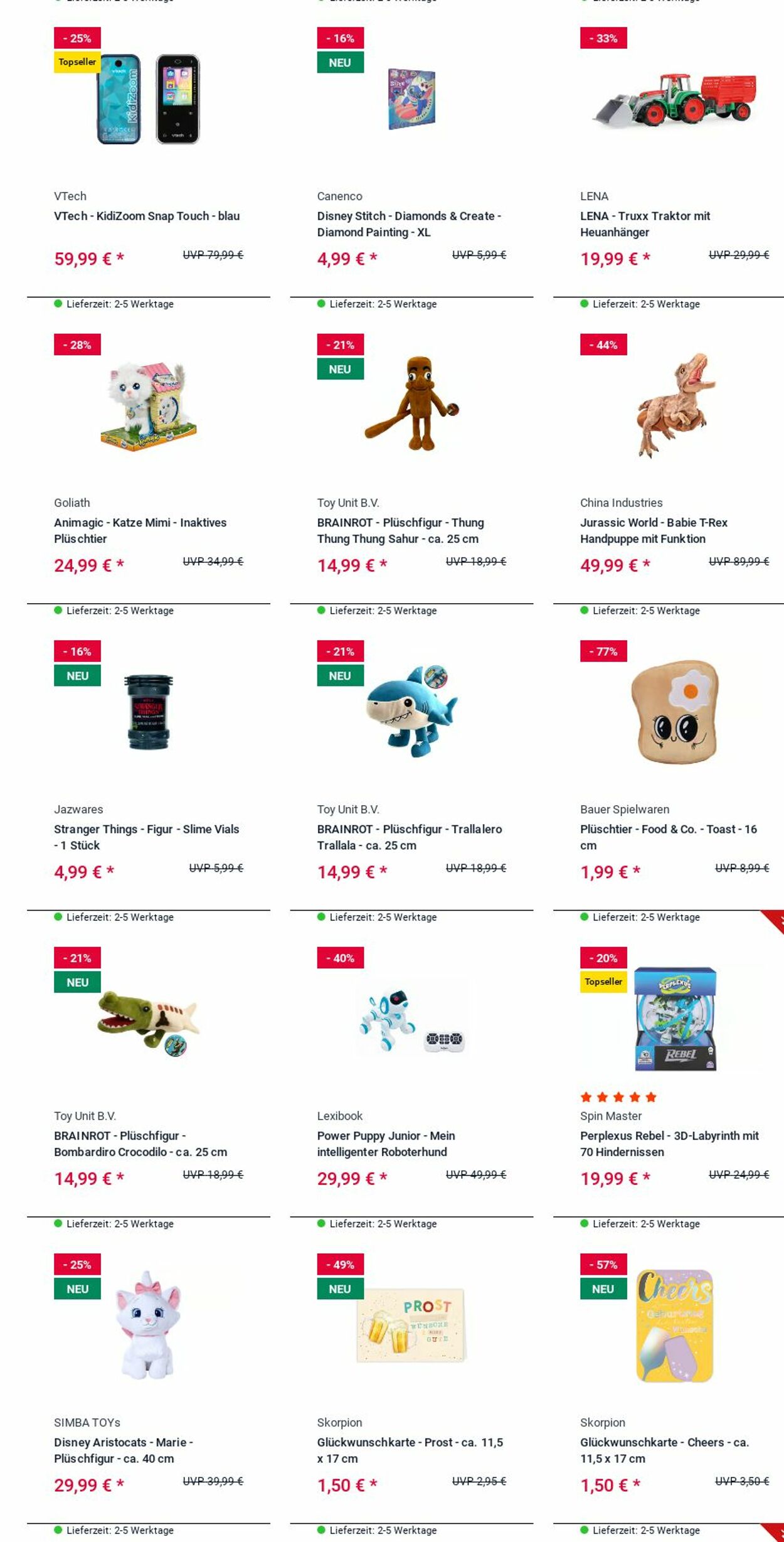 Prospekt Rofu Kinderland 15.12.2025 - 24.12.2025