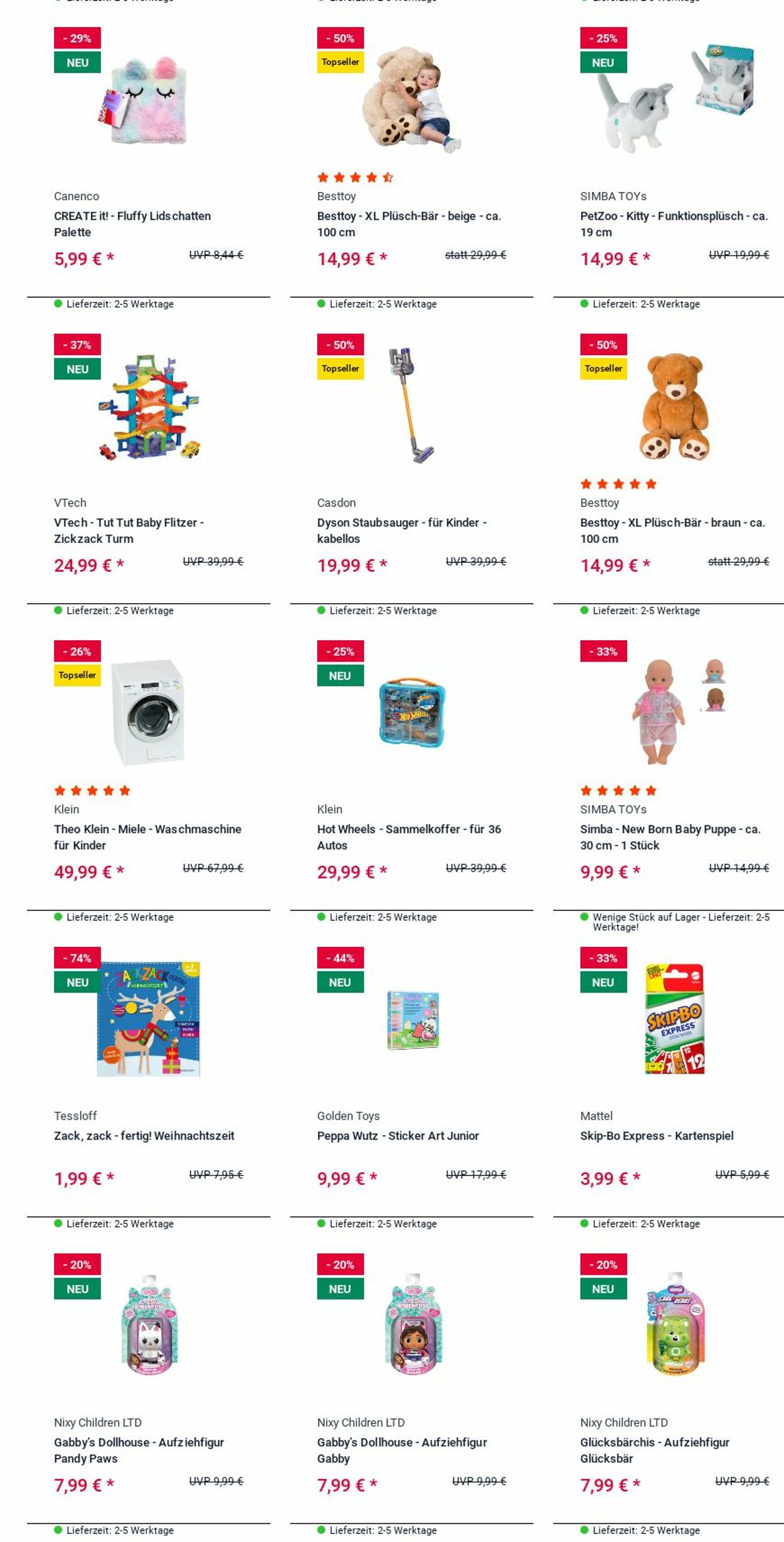 Prospekt Rofu Kinderland 15.12.2025 - 24.12.2025