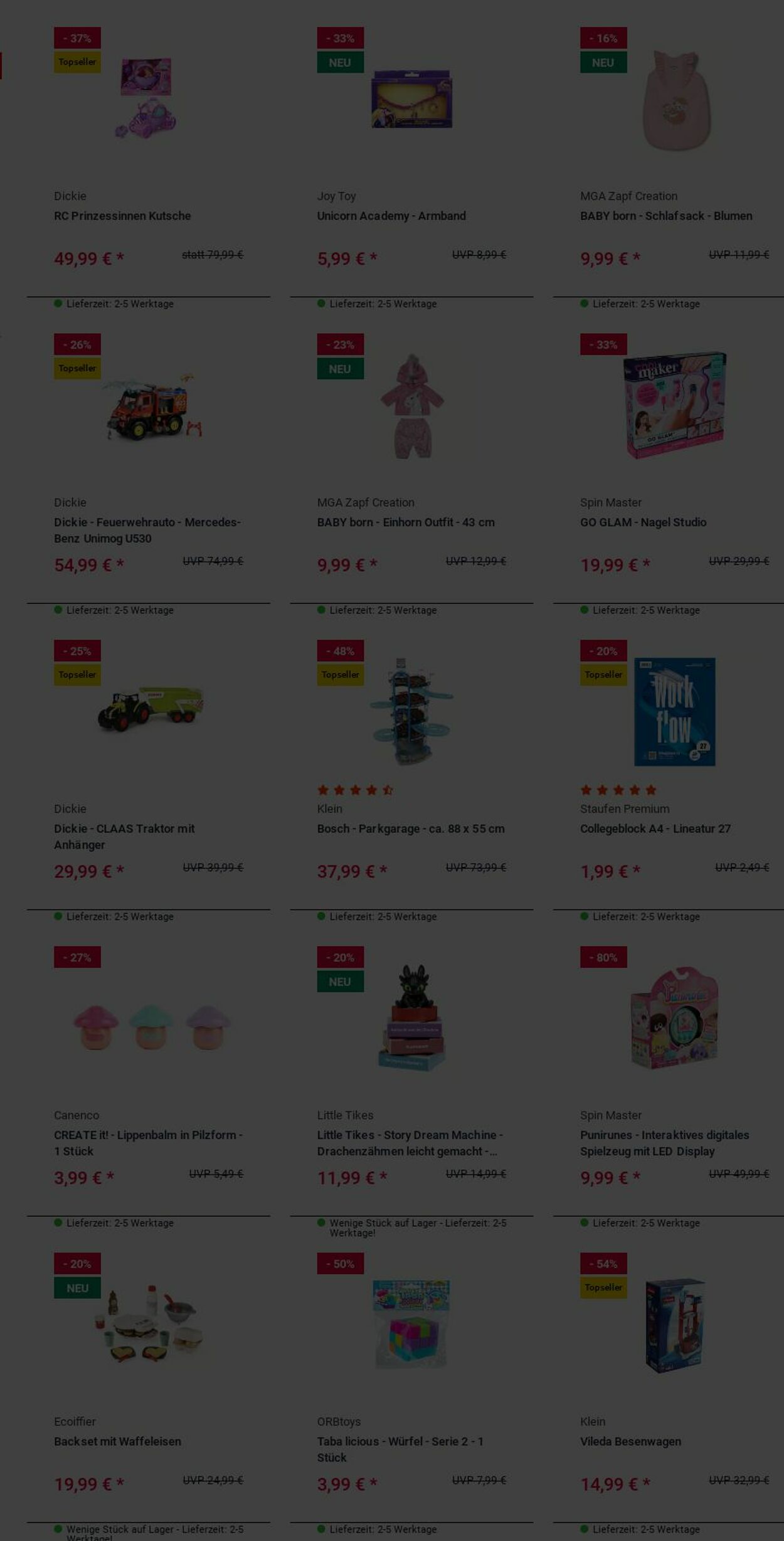 Prospekt Rofu Kinderland 22.12.2025 - 31.12.2025