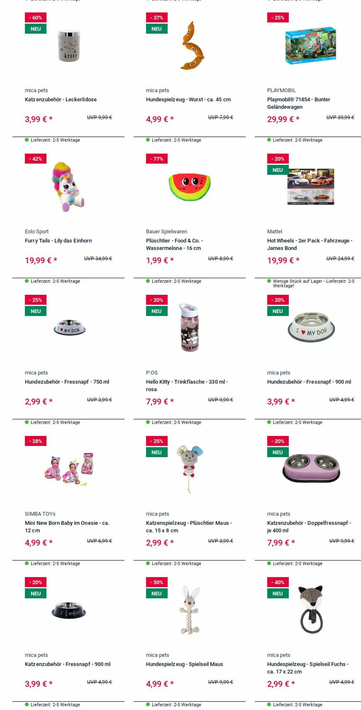 Prospekt Rofu Kinderland 22.12.2025 - 31.12.2025