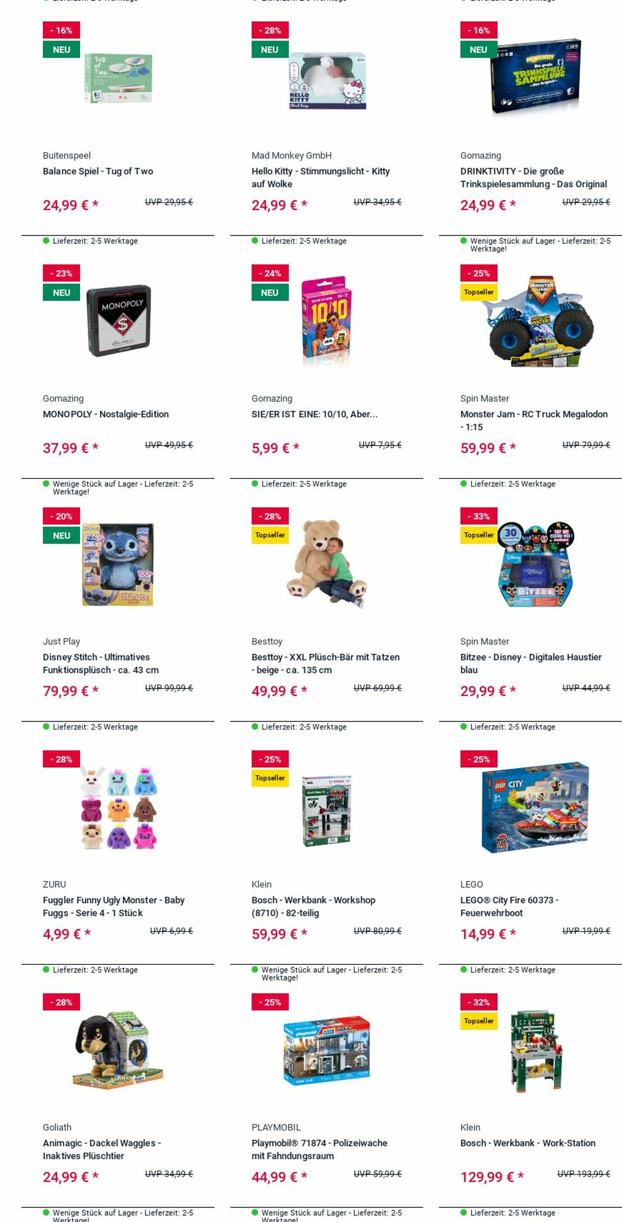 Prospekt Rofu Kinderland 22.12.2025 - 31.12.2025