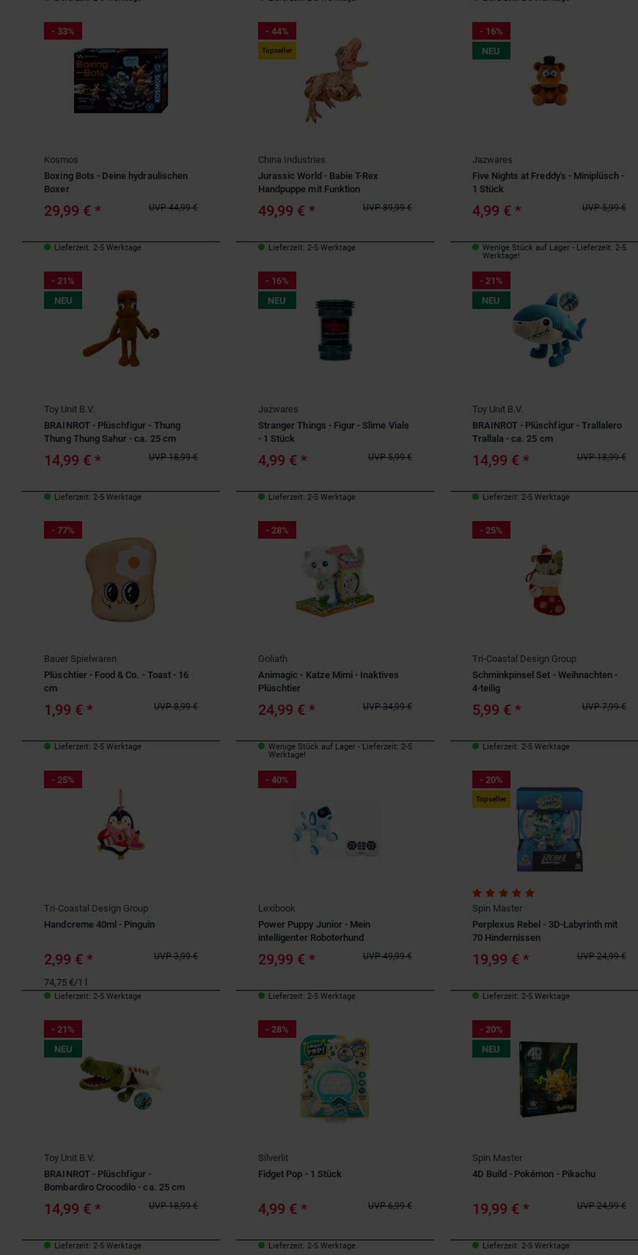 Prospekt Rofu Kinderland 22.12.2025 - 31.12.2025