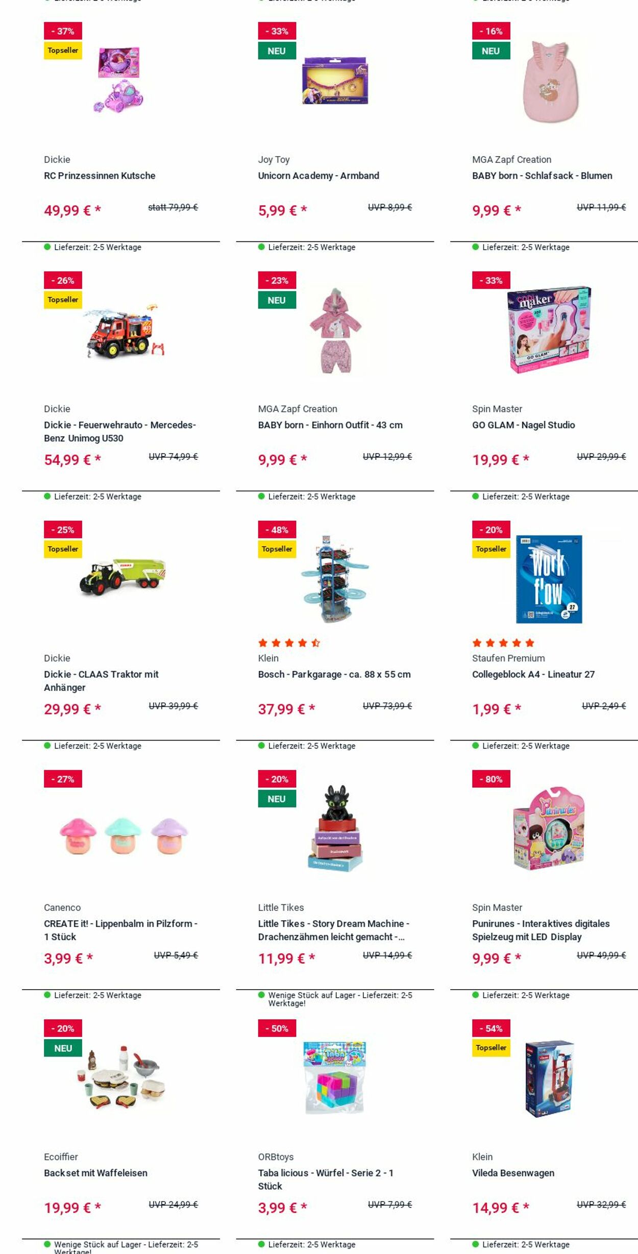 Prospekt Rofu Kinderland 22.12.2025 - 31.12.2025