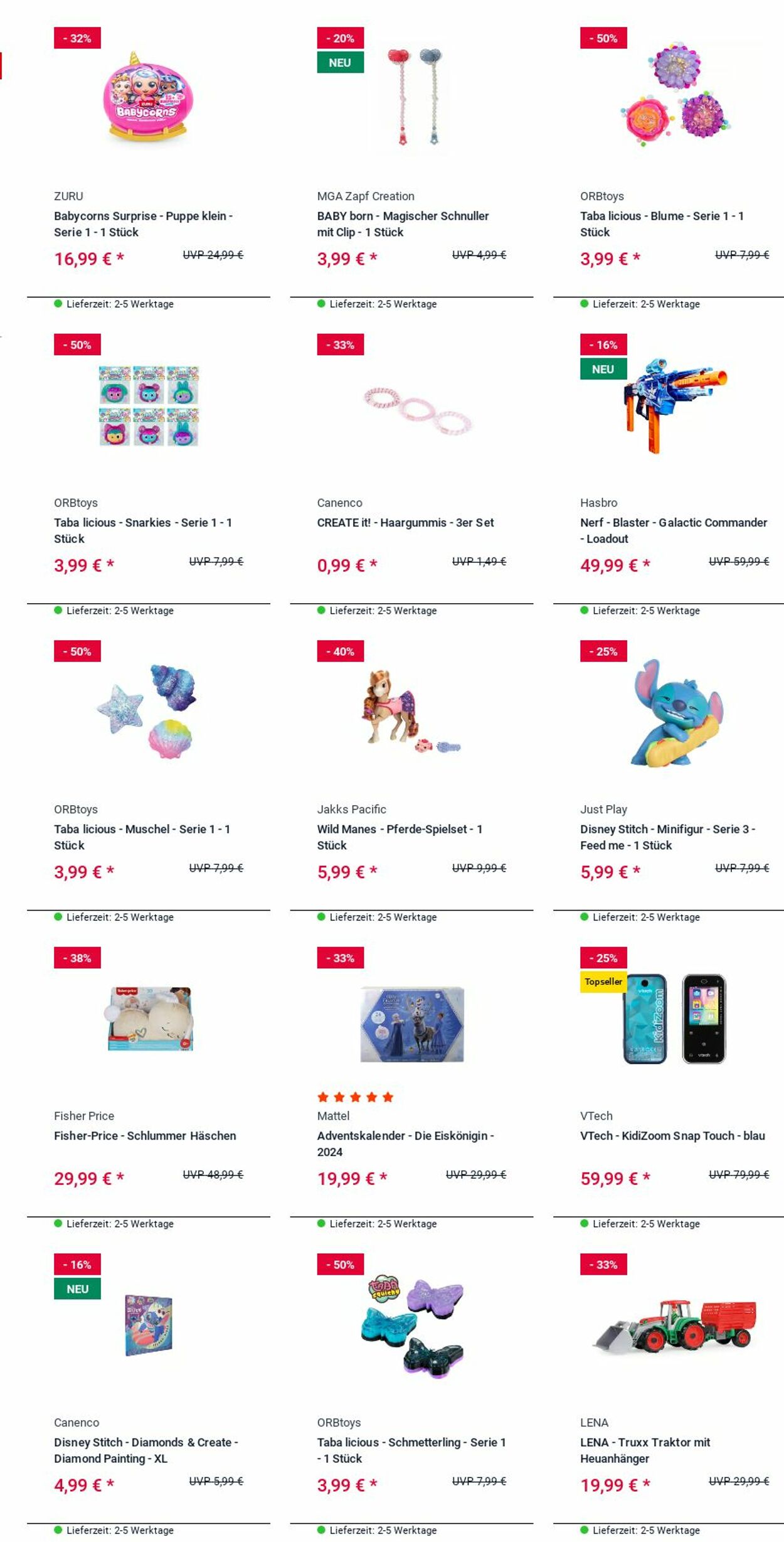 Prospekt Rofu Kinderland 22.12.2025 - 31.12.2025
