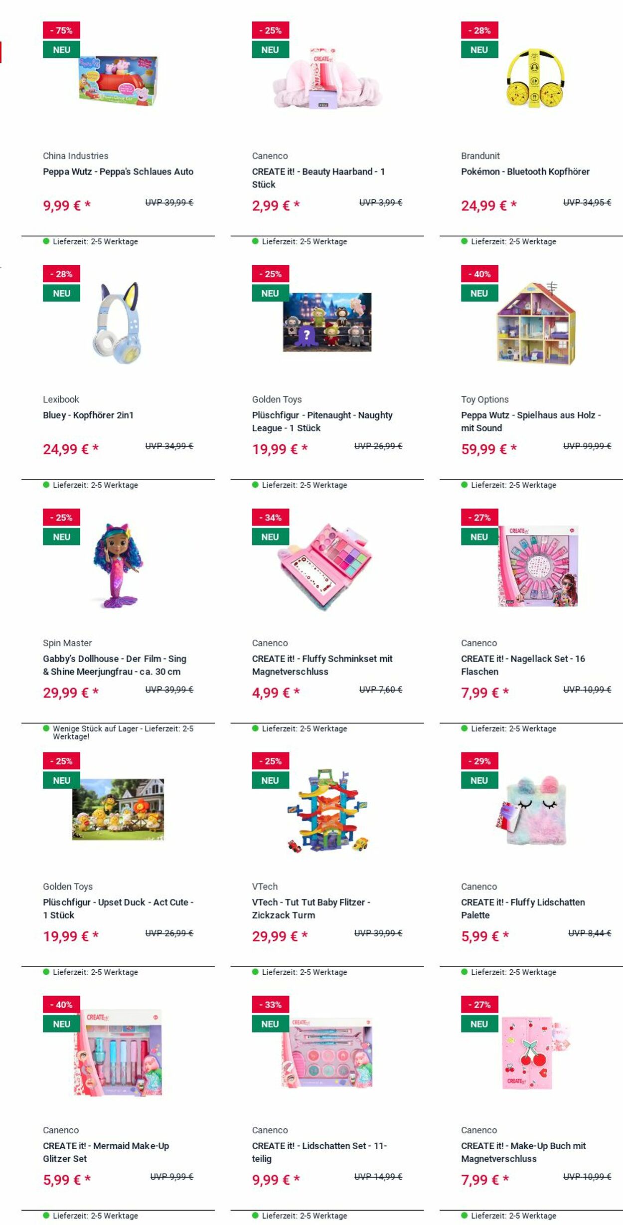 Prospekt Rofu Kinderland 22.12.2025 - 31.12.2025