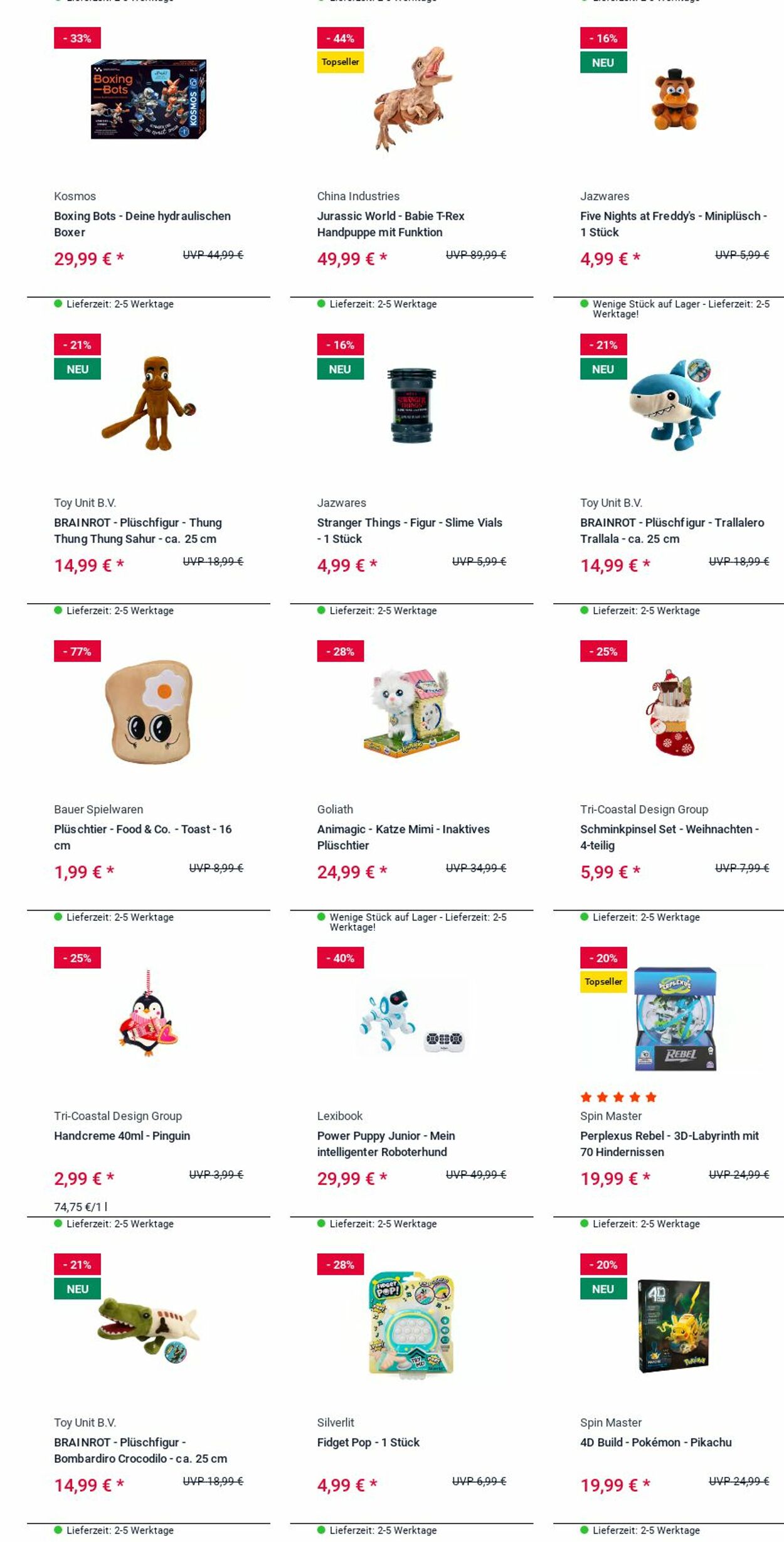 Prospekt Rofu Kinderland 22.12.2025 - 31.12.2025