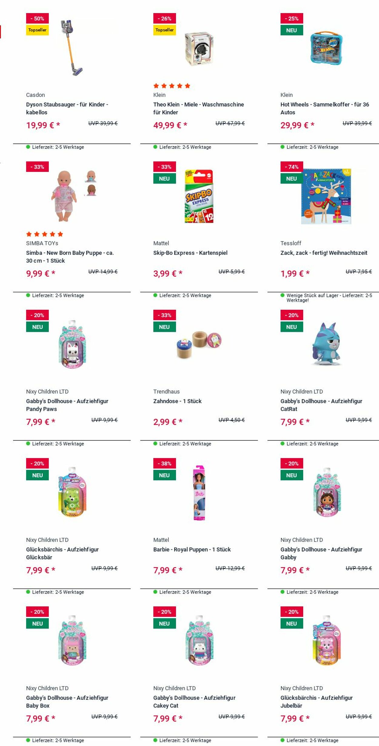 Prospekt Rofu Kinderland 22.12.2025 - 31.12.2025