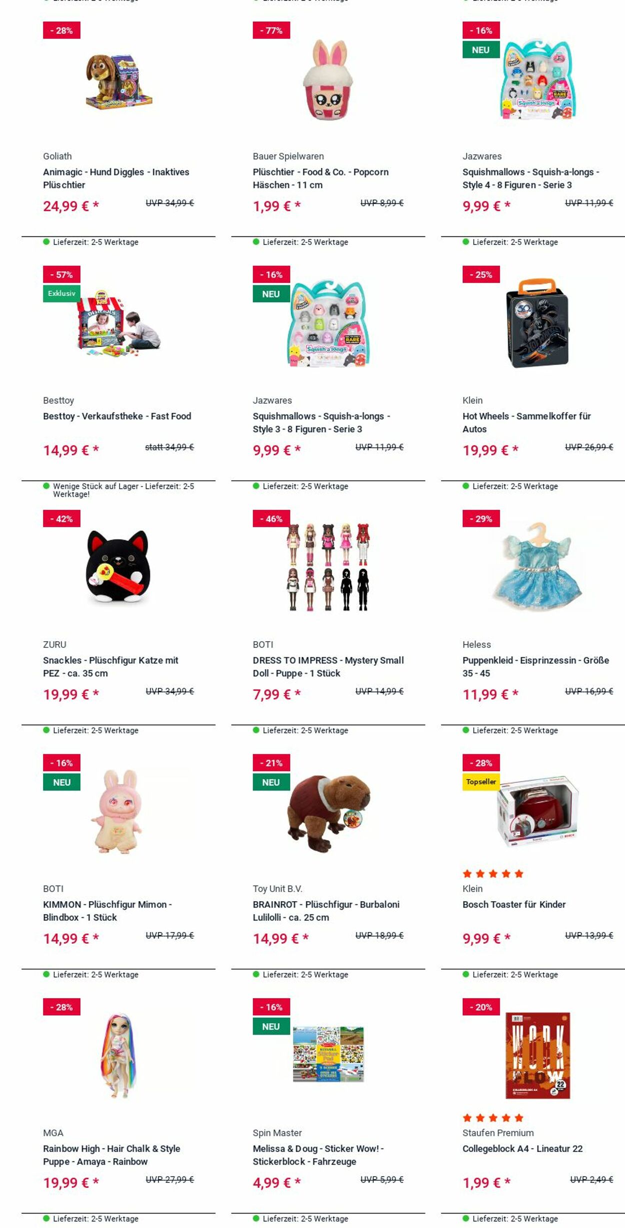 Prospekt Rofu Kinderland 22.12.2025 - 31.12.2025
