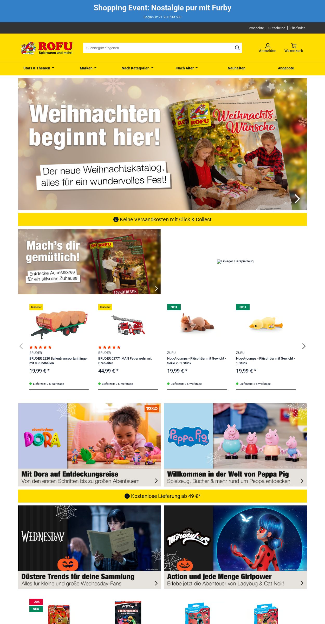 Prospekt Rofu Kinderland 27.10.2025 - 05.11.2025