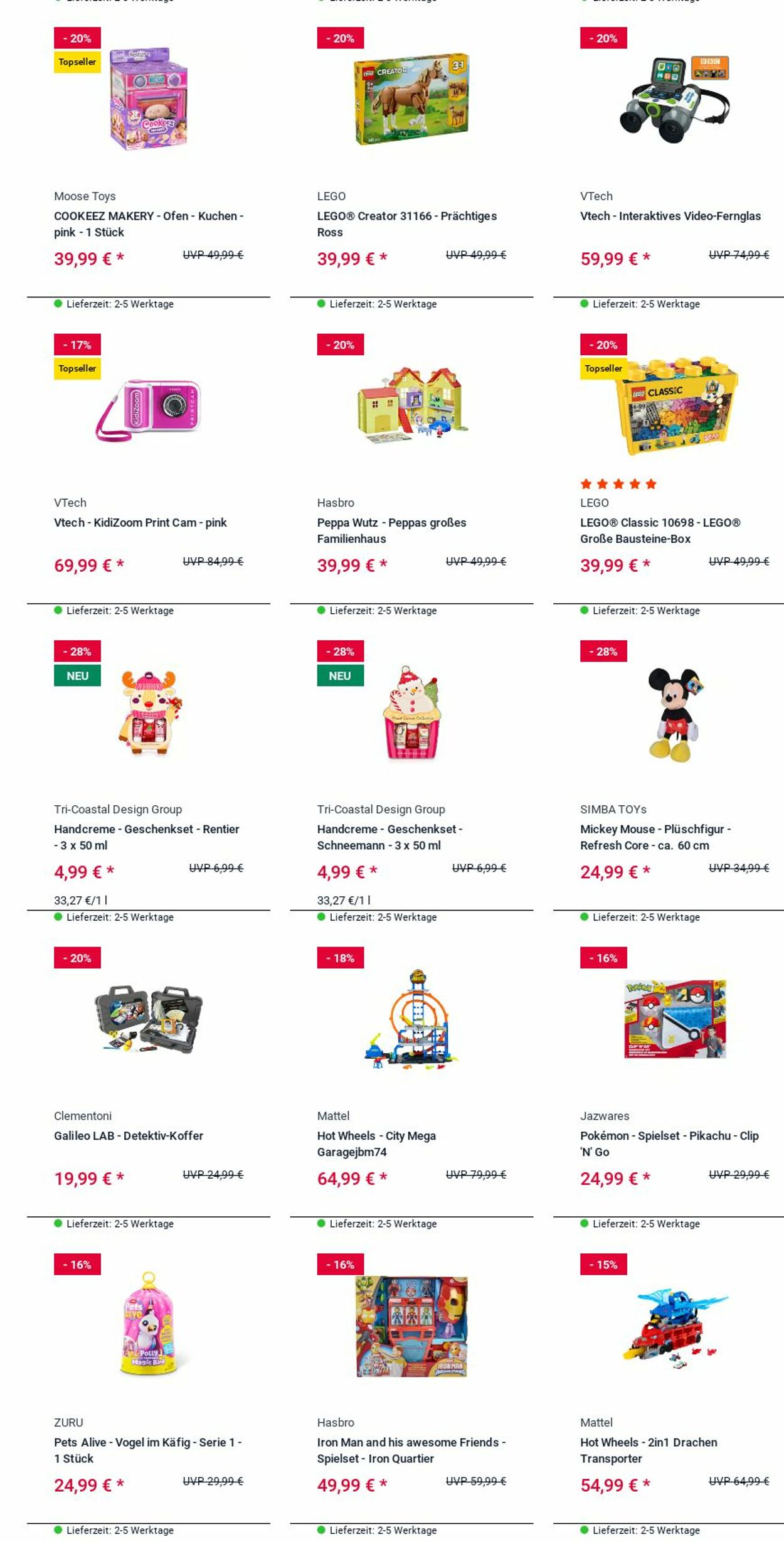 Prospekt Rofu Kinderland 27.10.2025 - 05.11.2025