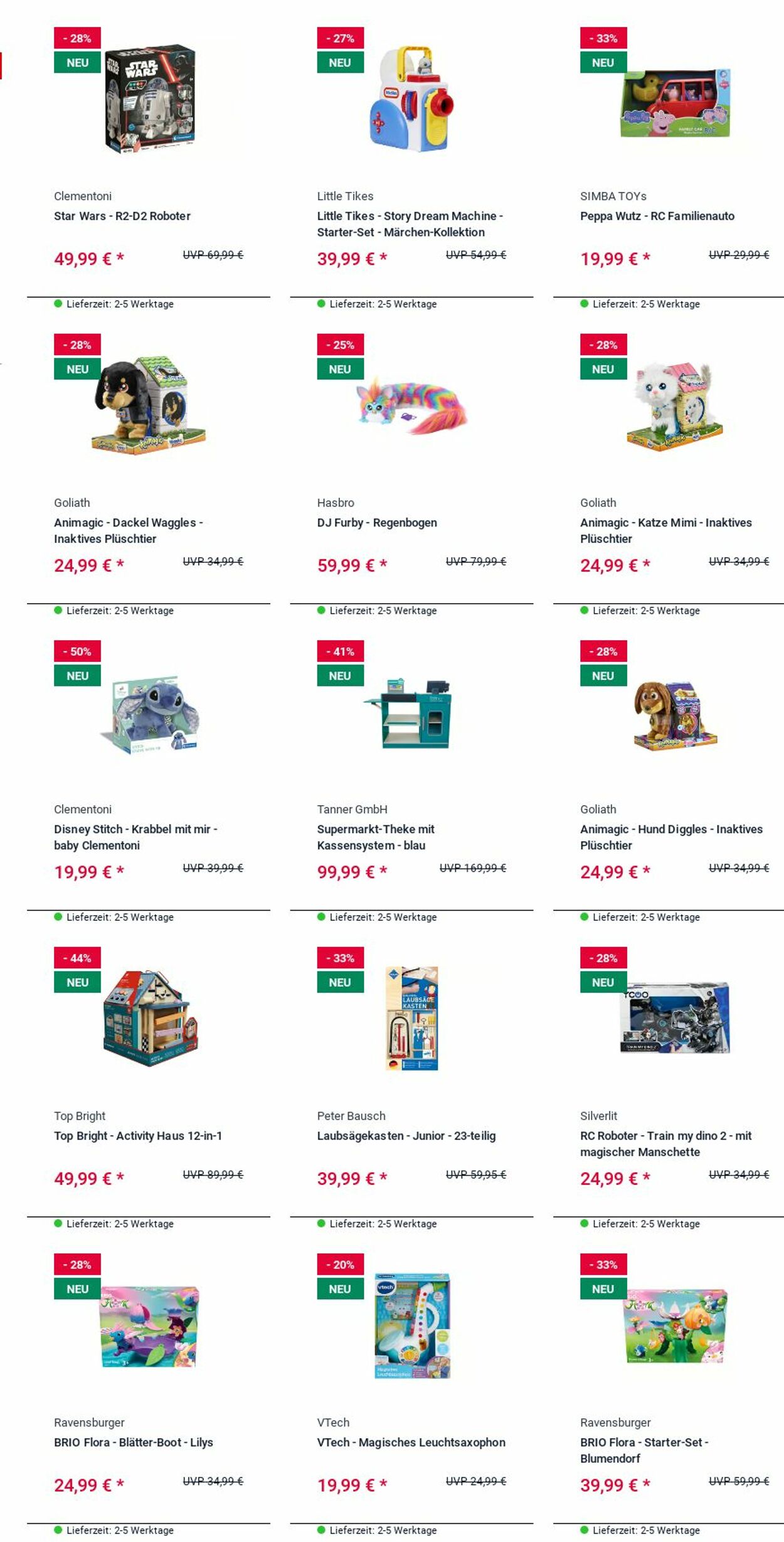 Prospekt Rofu Kinderland 27.10.2025 - 05.11.2025