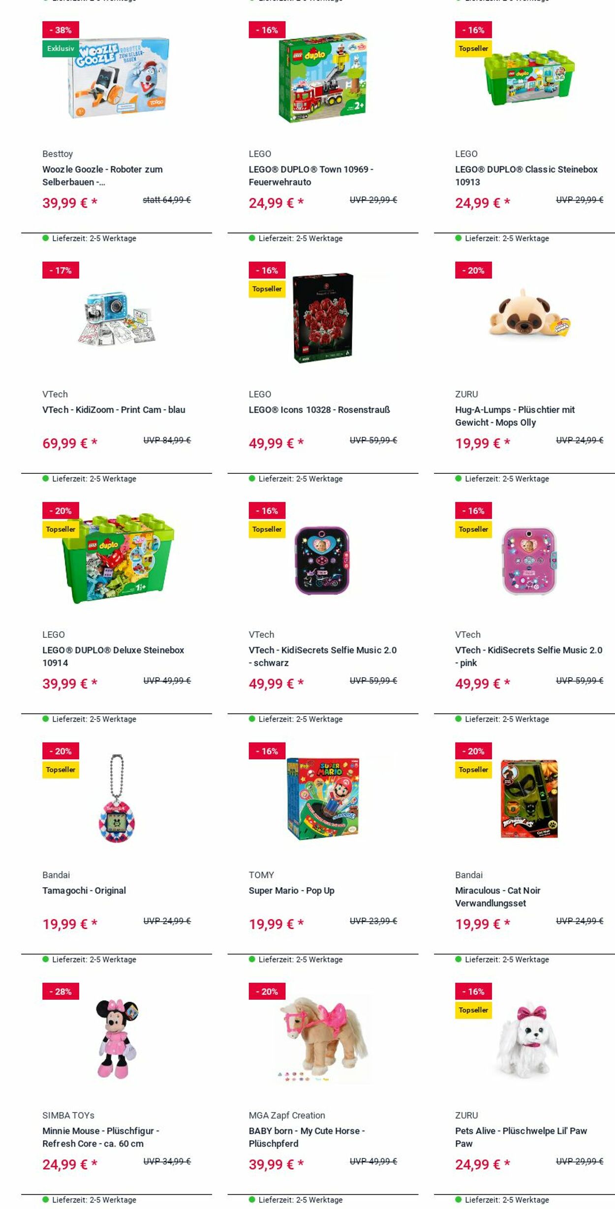 Prospekt Rofu Kinderland 27.10.2025 - 05.11.2025