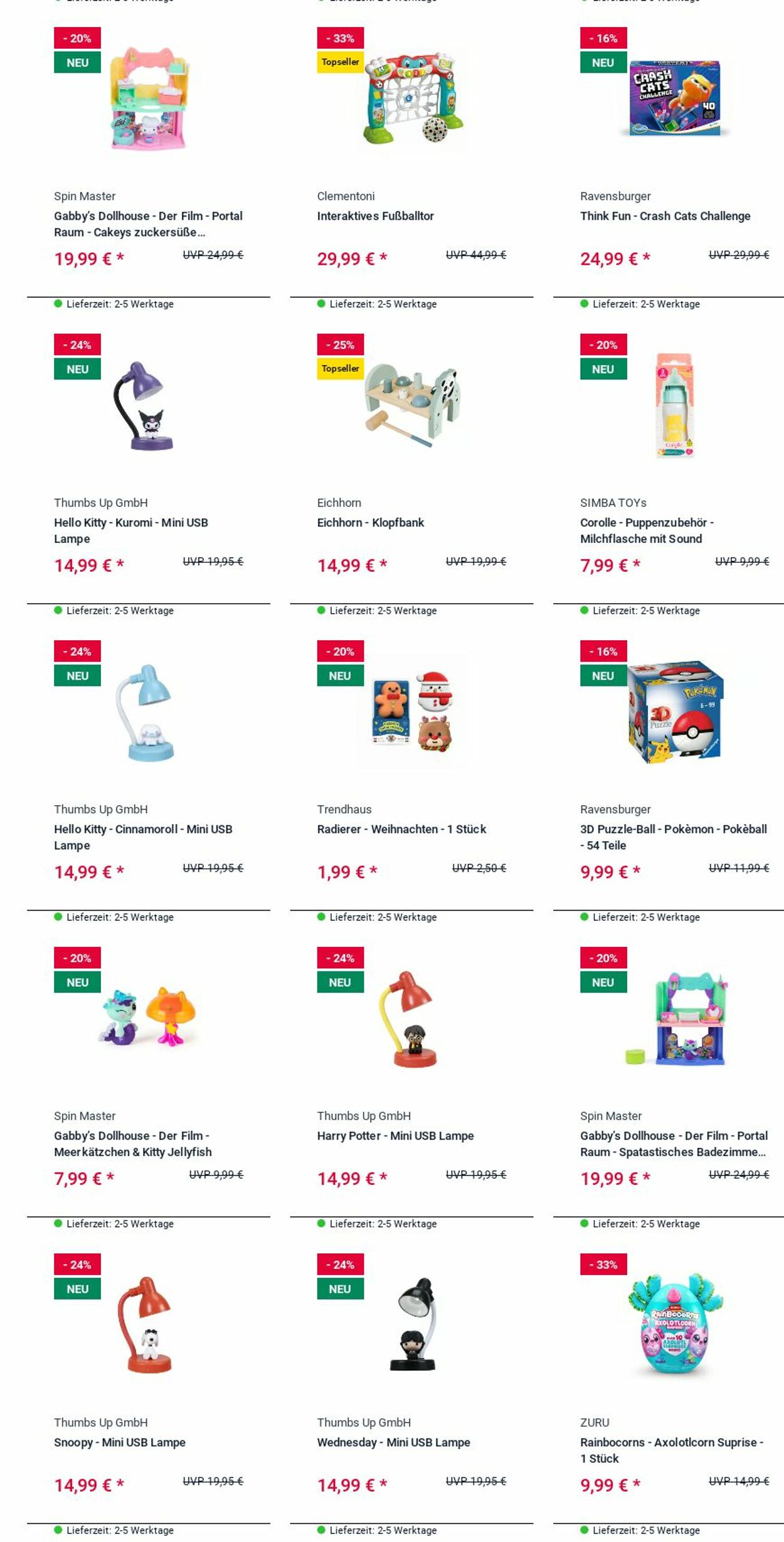 Prospekt Rofu Kinderland 20.10.2025 - 29.10.2025