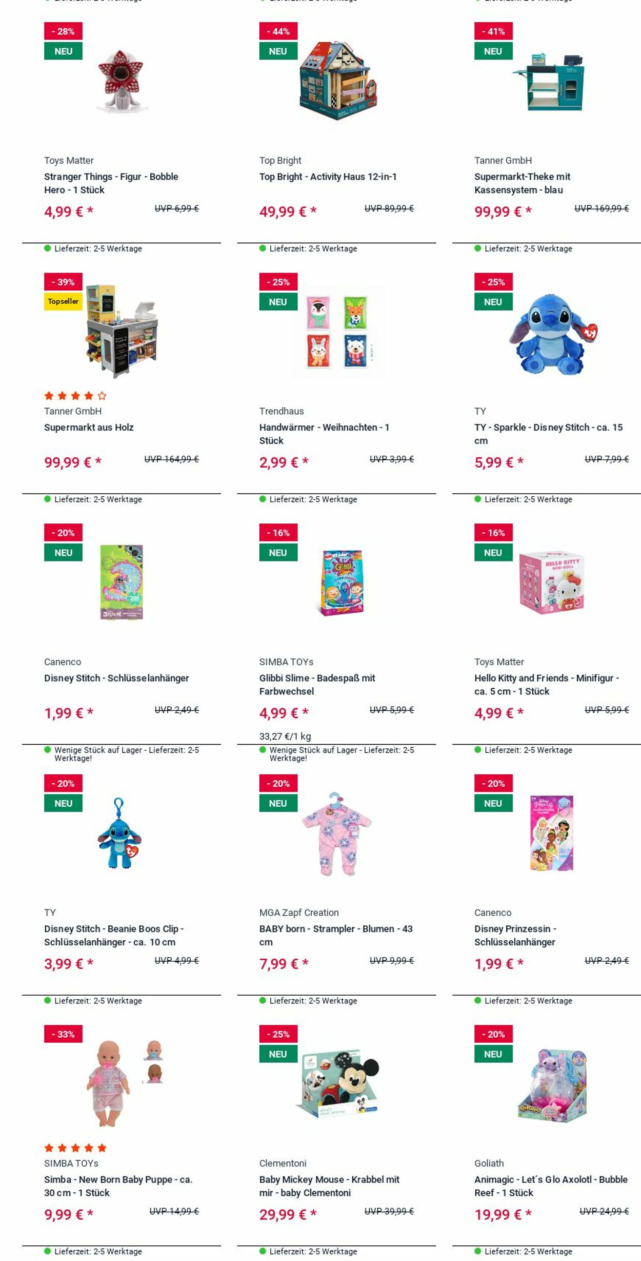 Prospekt Rofu Kinderland 20.10.2025 - 29.10.2025