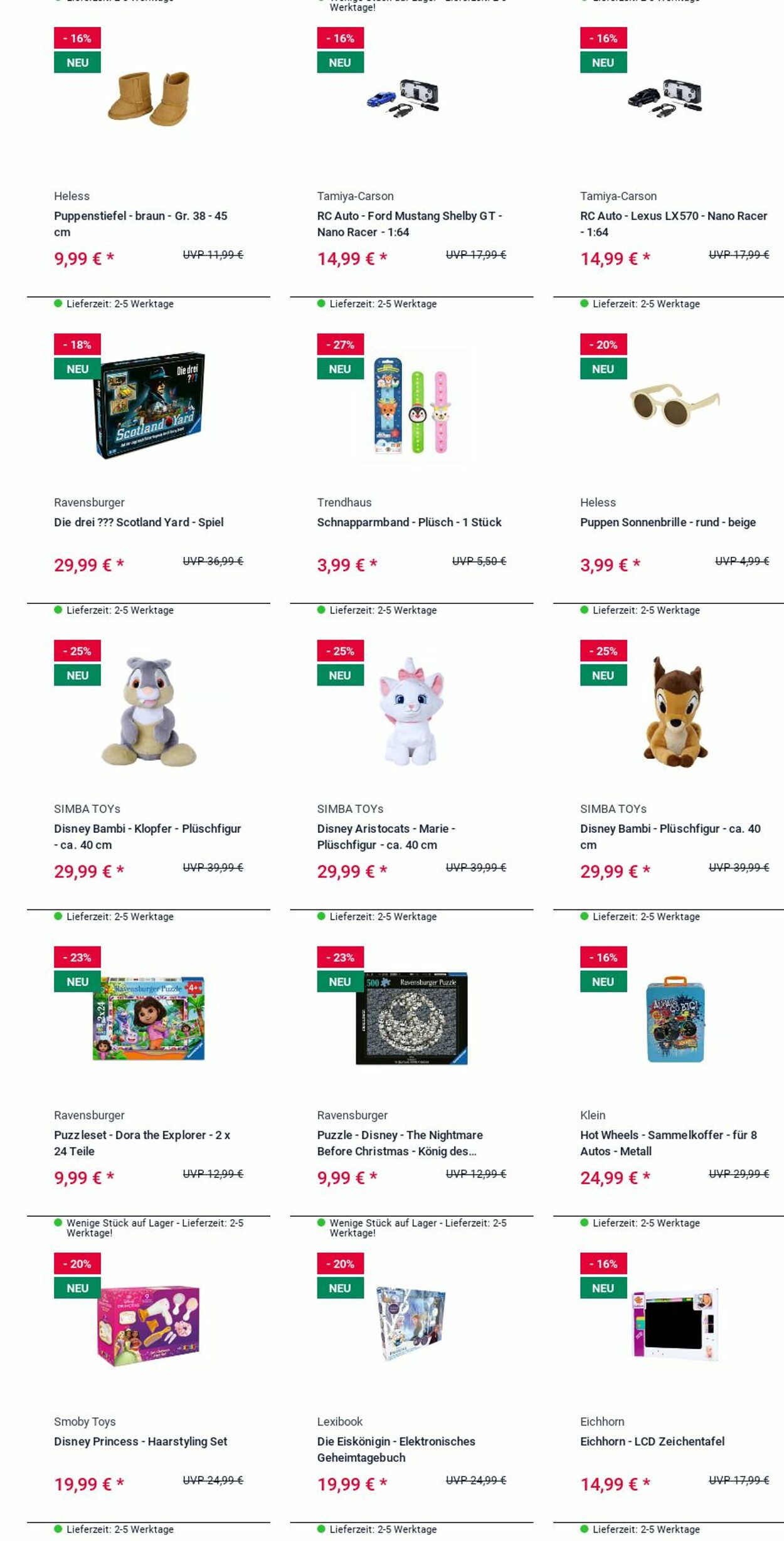 Prospekt Rofu Kinderland 20.10.2025 - 29.10.2025