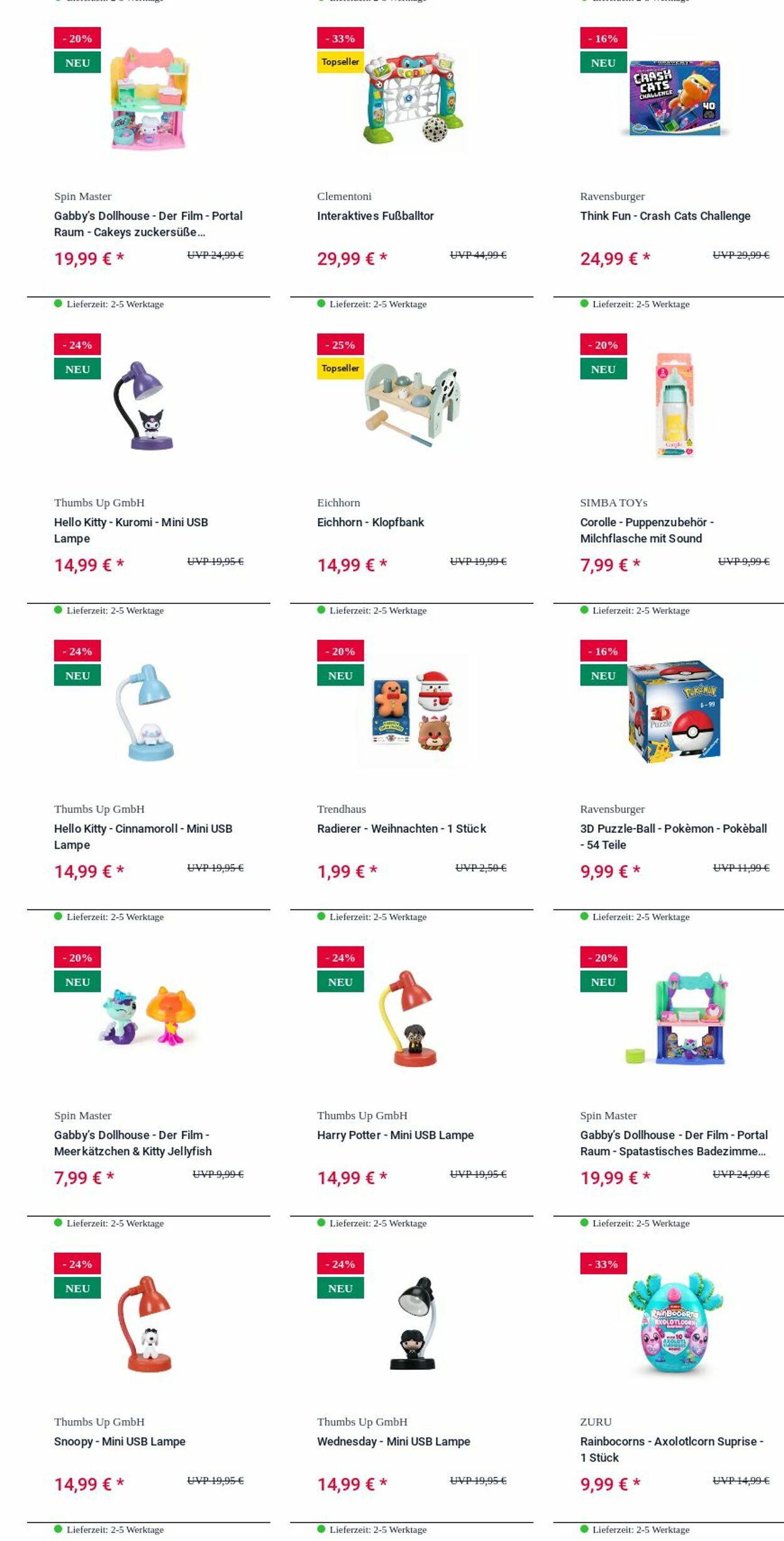 Prospekt Rofu Kinderland 20.10.2025 - 29.10.2025