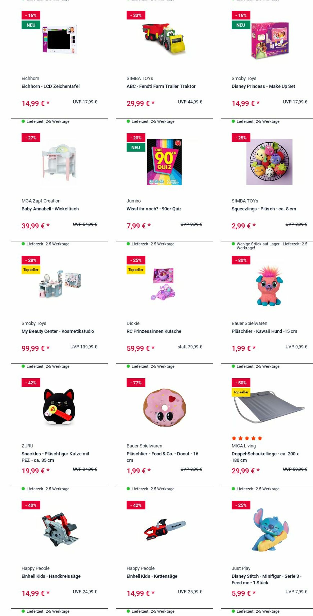 Prospekt Rofu Kinderland 20.10.2025 - 29.10.2025