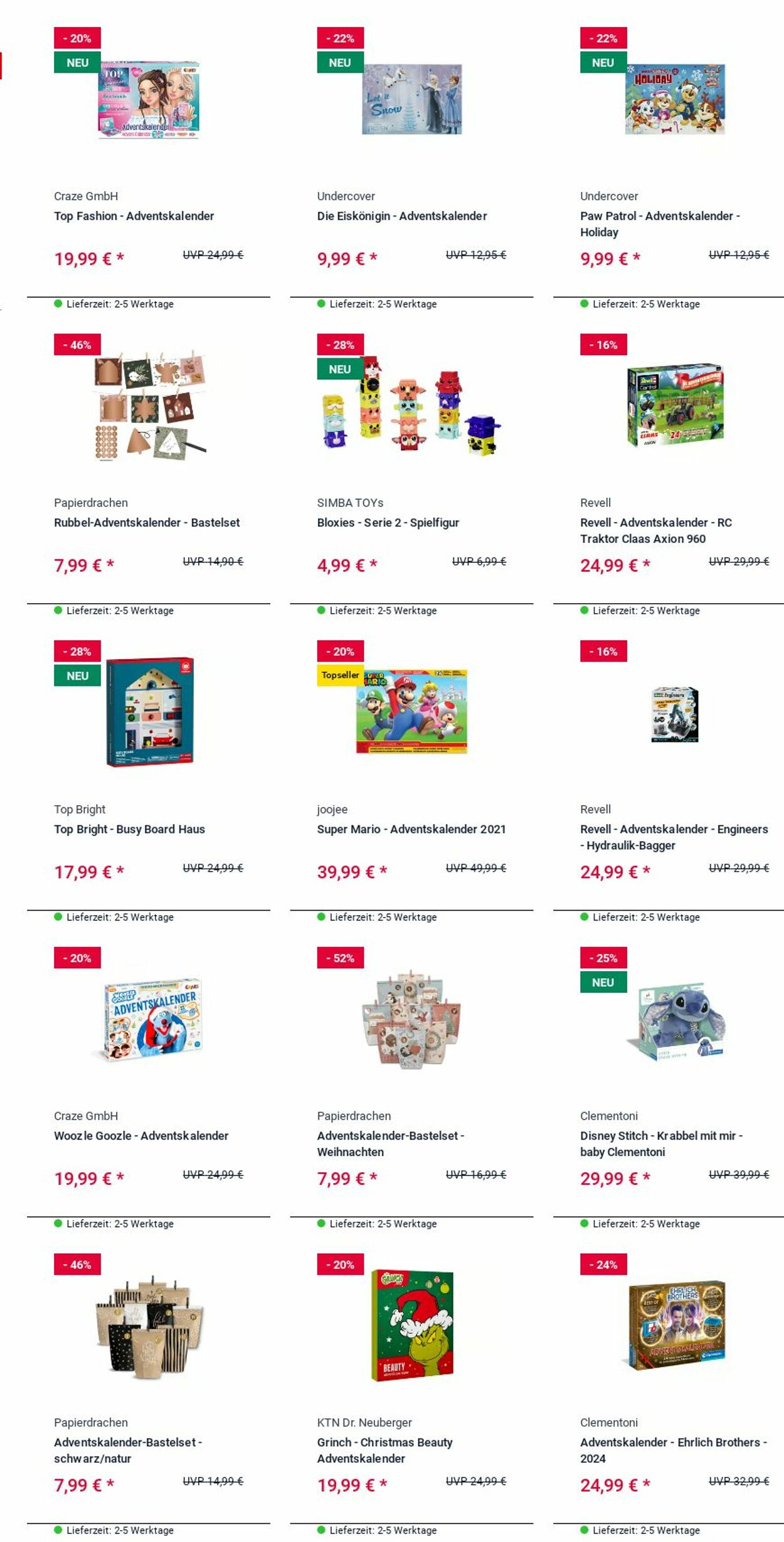 Prospekt Rofu Kinderland 20.10.2025 - 29.10.2025