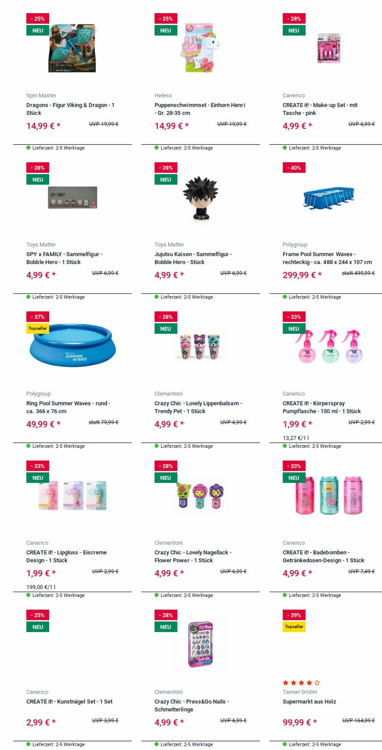 Prospekt Rofu Kinderland 02.06.2025 - 11.06.2025