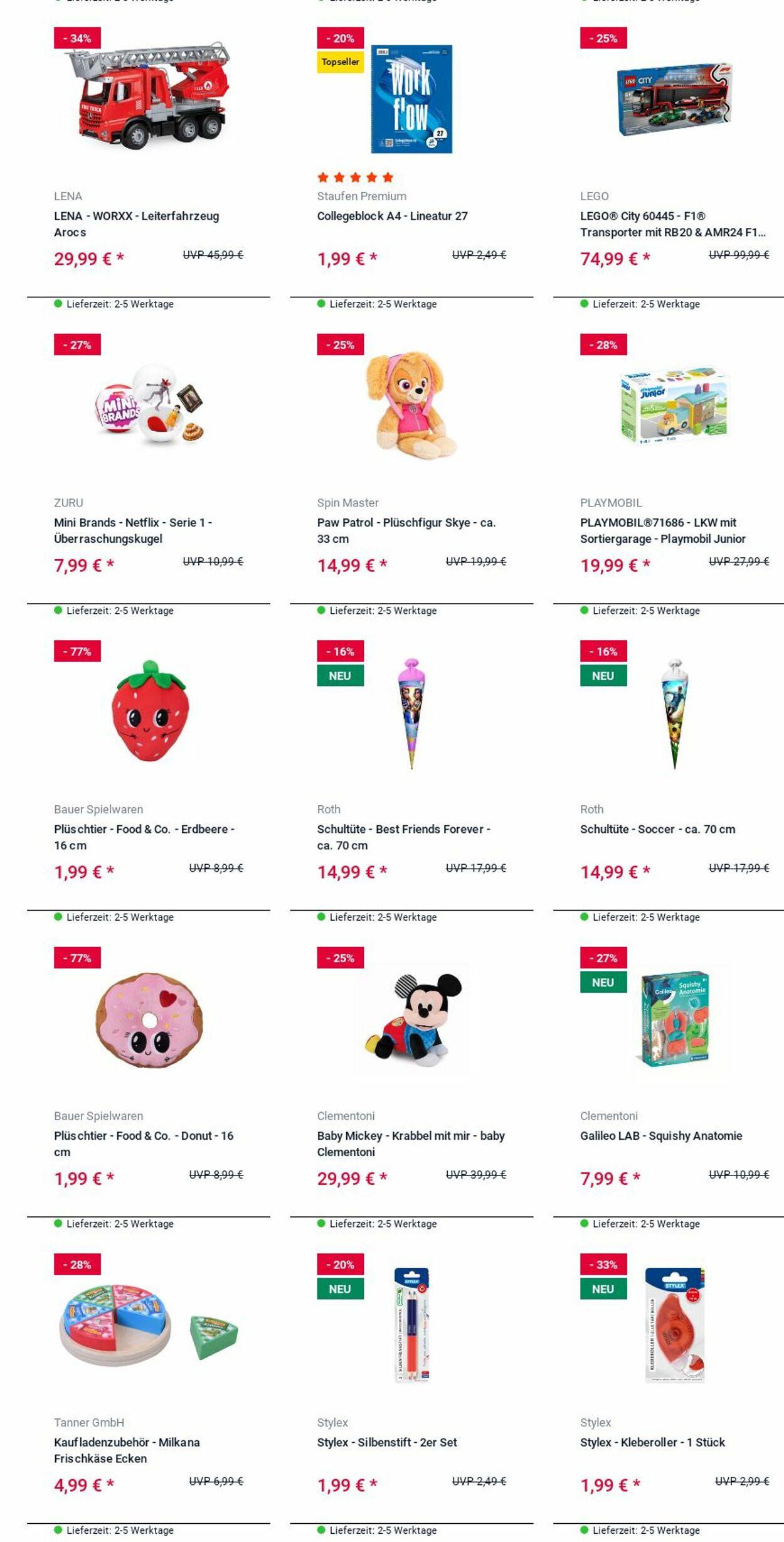 Prospekt Rofu Kinderland 02.06.2025 - 11.06.2025