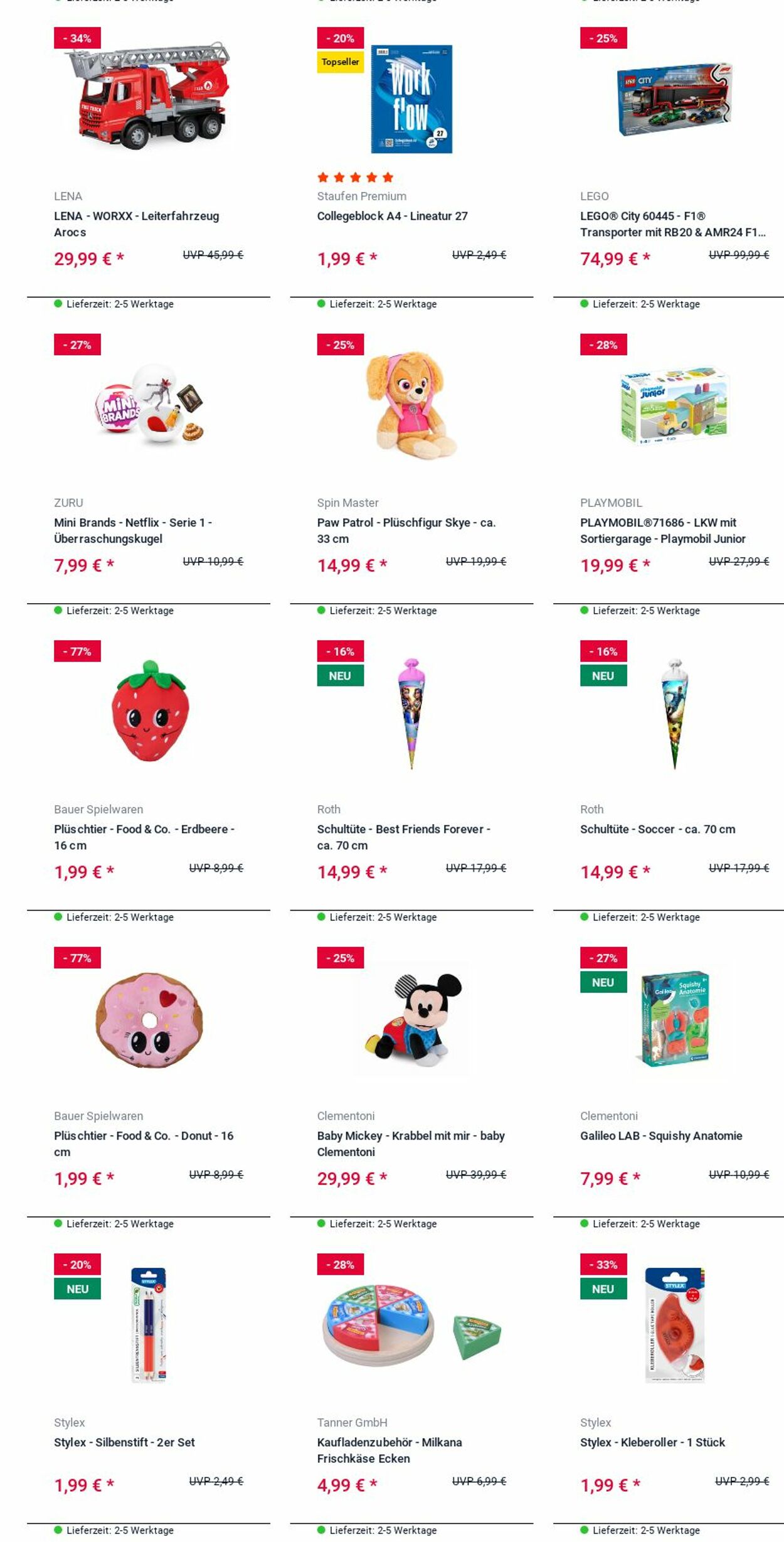 Prospekt Rofu Kinderland 02.06.2025 - 11.06.2025