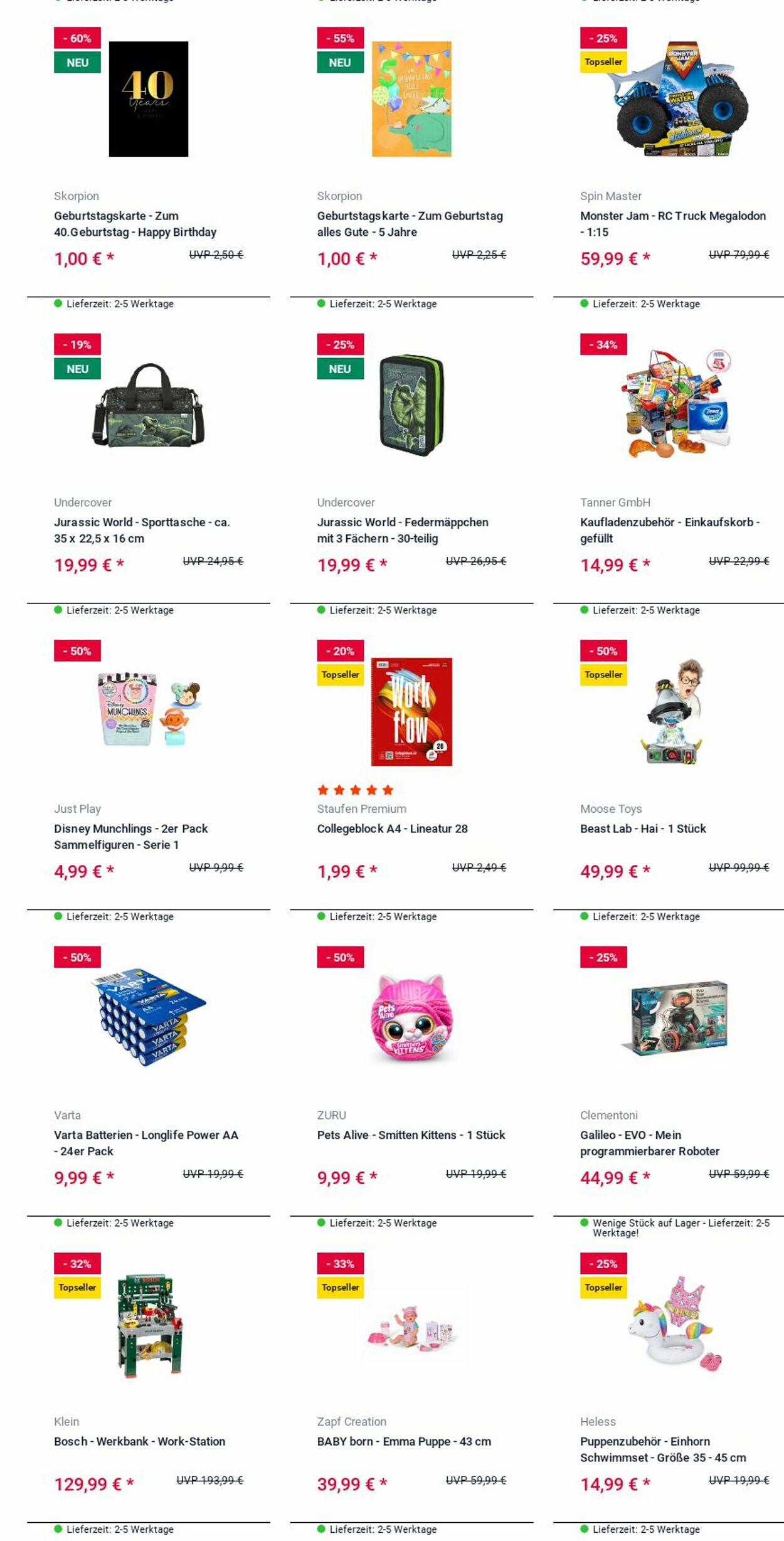 Prospekt Rofu Kinderland 02.06.2025 - 11.06.2025