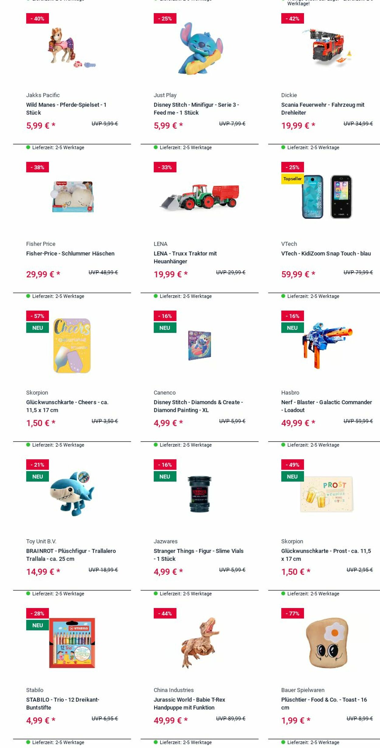 Prospekt Rofu Kinderland 08.12.2025 - 17.12.2025