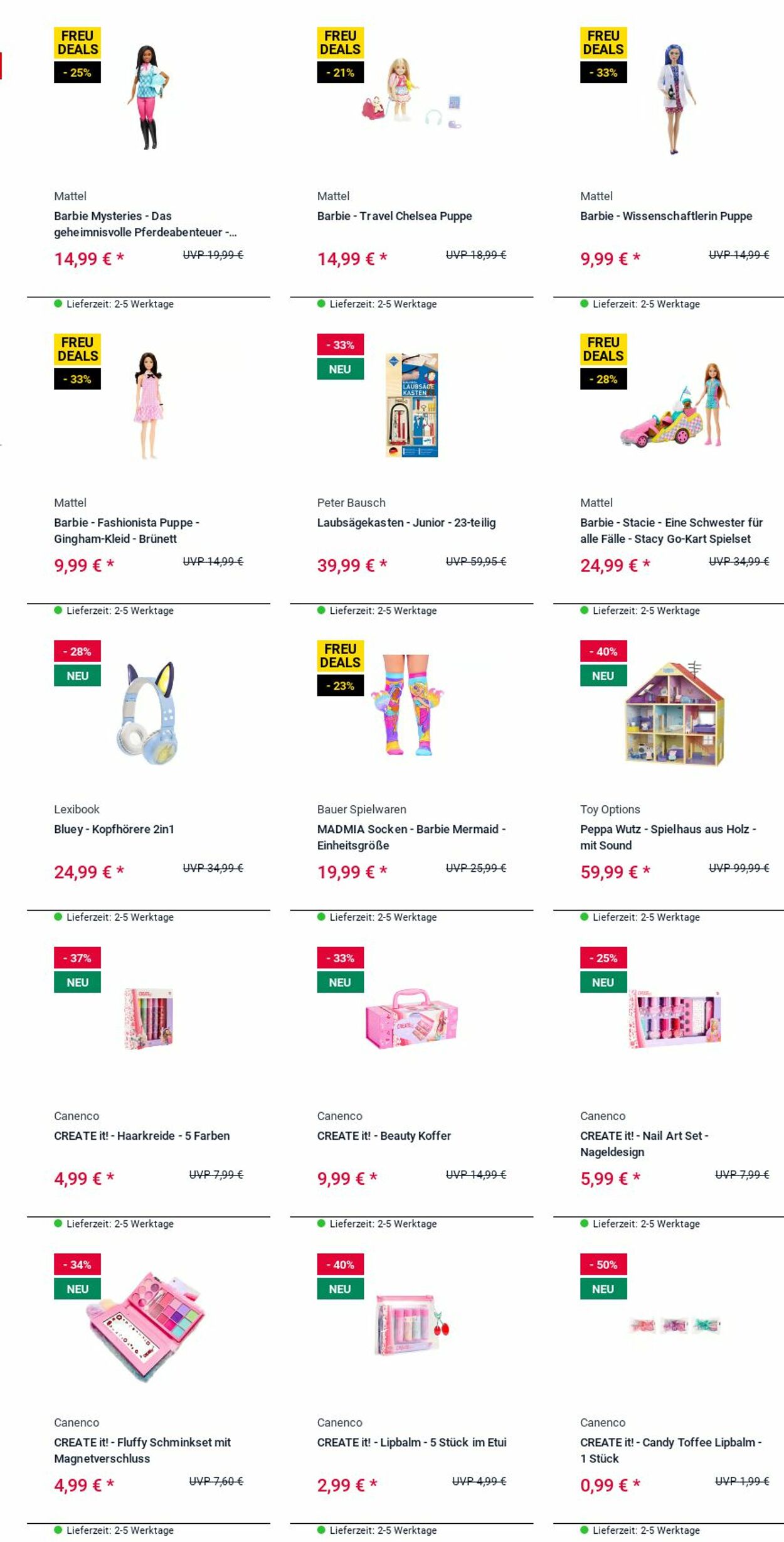Prospekt Rofu Kinderland 08.12.2025 - 17.12.2025