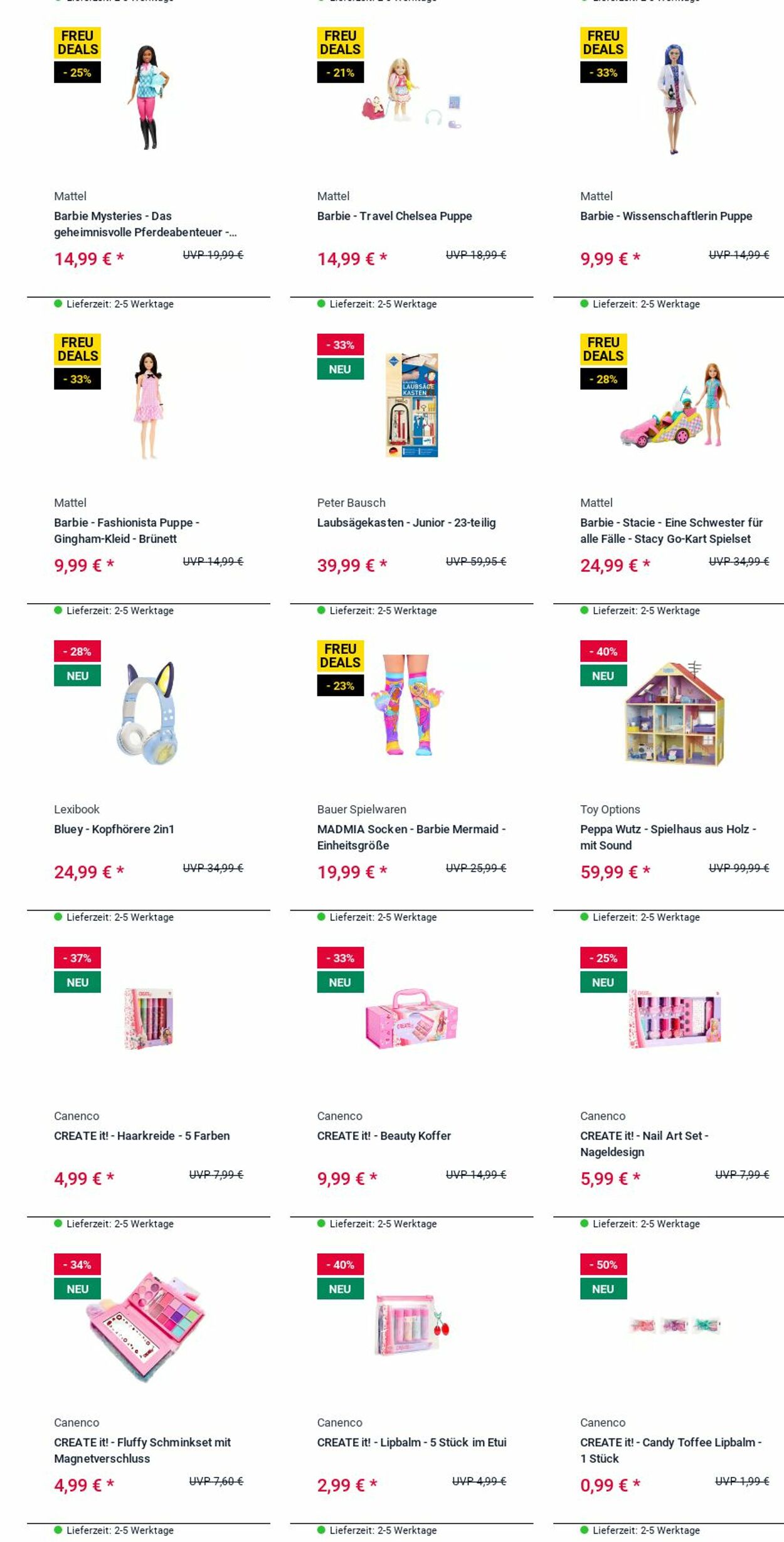 Prospekt Rofu Kinderland 08.12.2025 - 17.12.2025