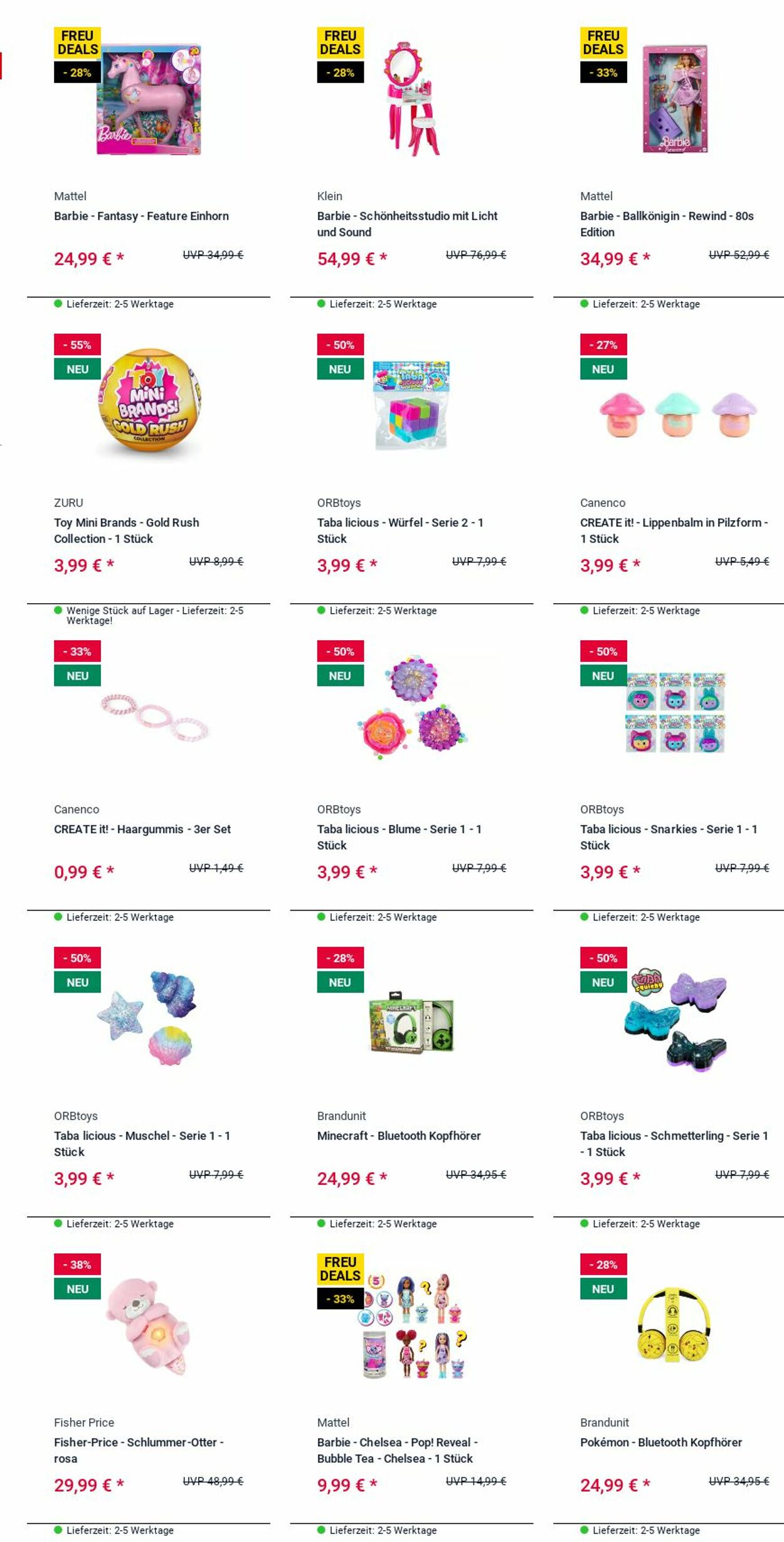 Prospekt Rofu Kinderland 08.12.2025 - 17.12.2025