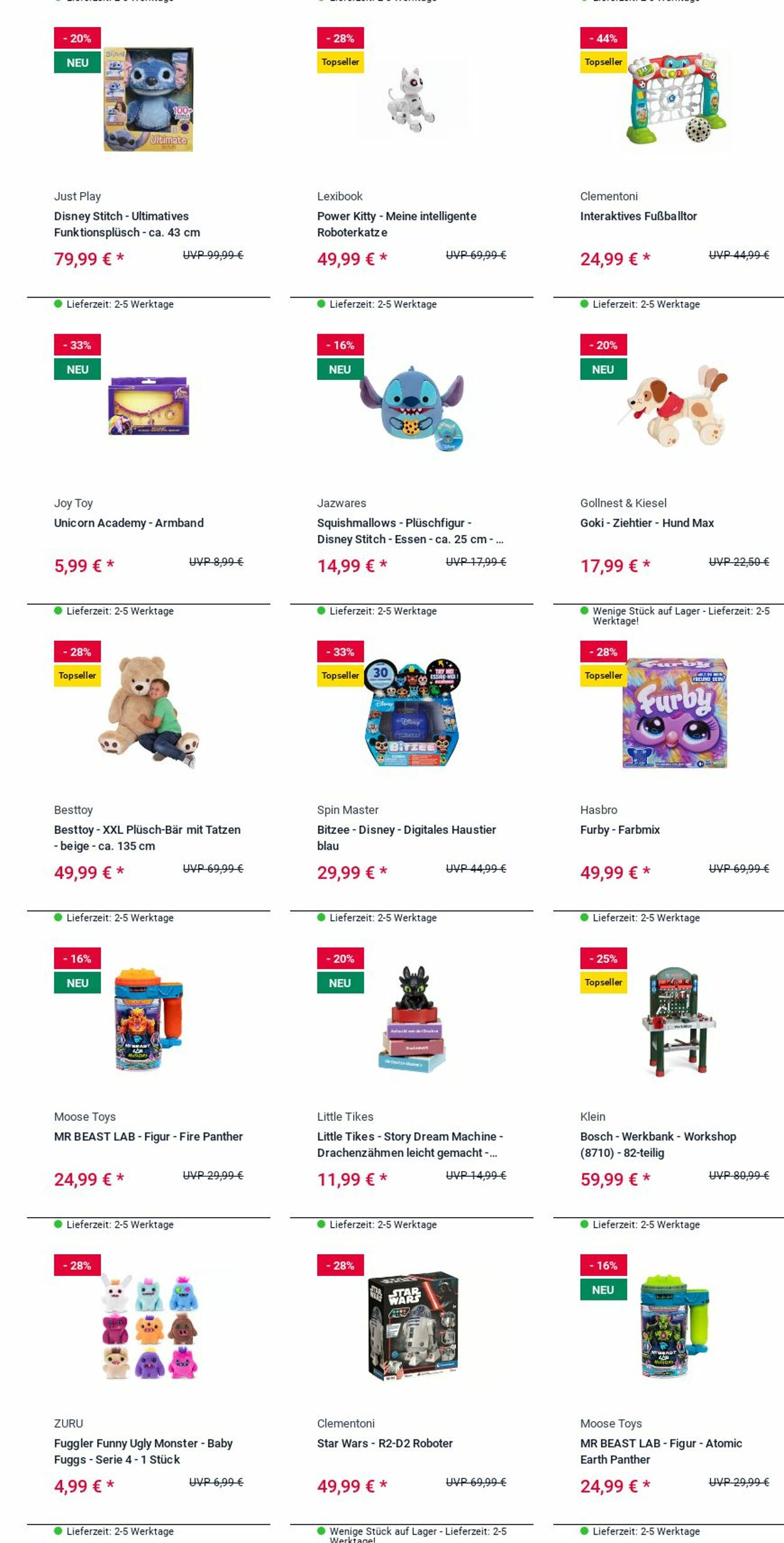 Prospekt Rofu Kinderland 08.12.2025 - 17.12.2025