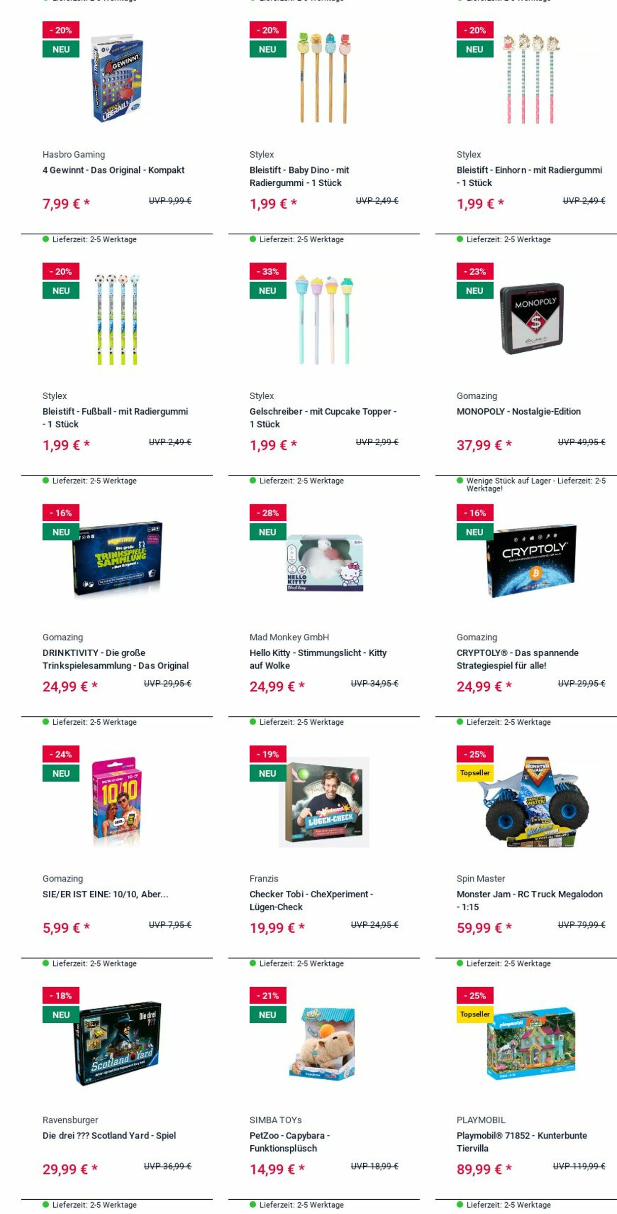 Prospekt Rofu Kinderland 08.12.2025 - 17.12.2025