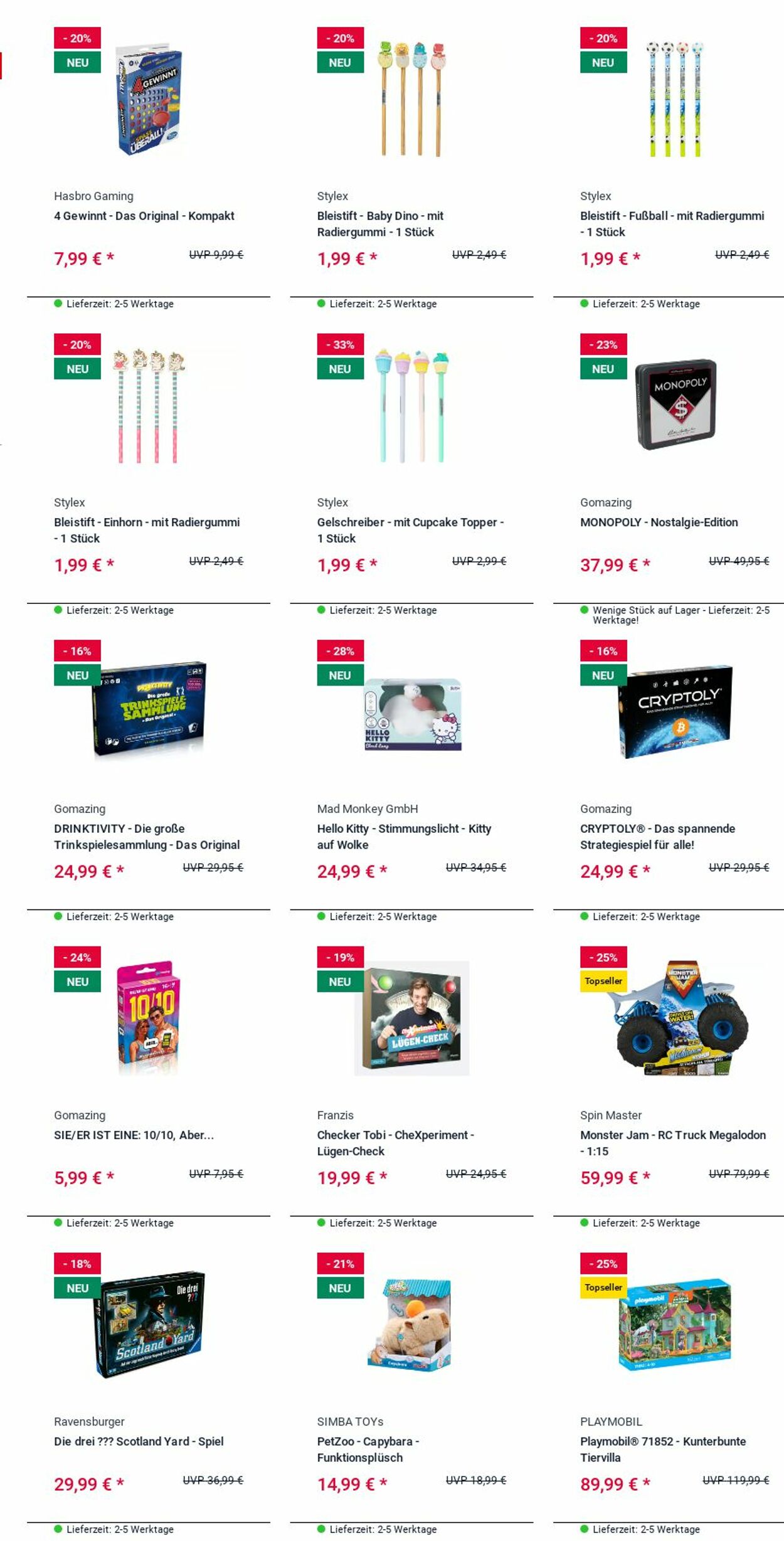 Prospekt Rofu Kinderland 08.12.2025 - 17.12.2025