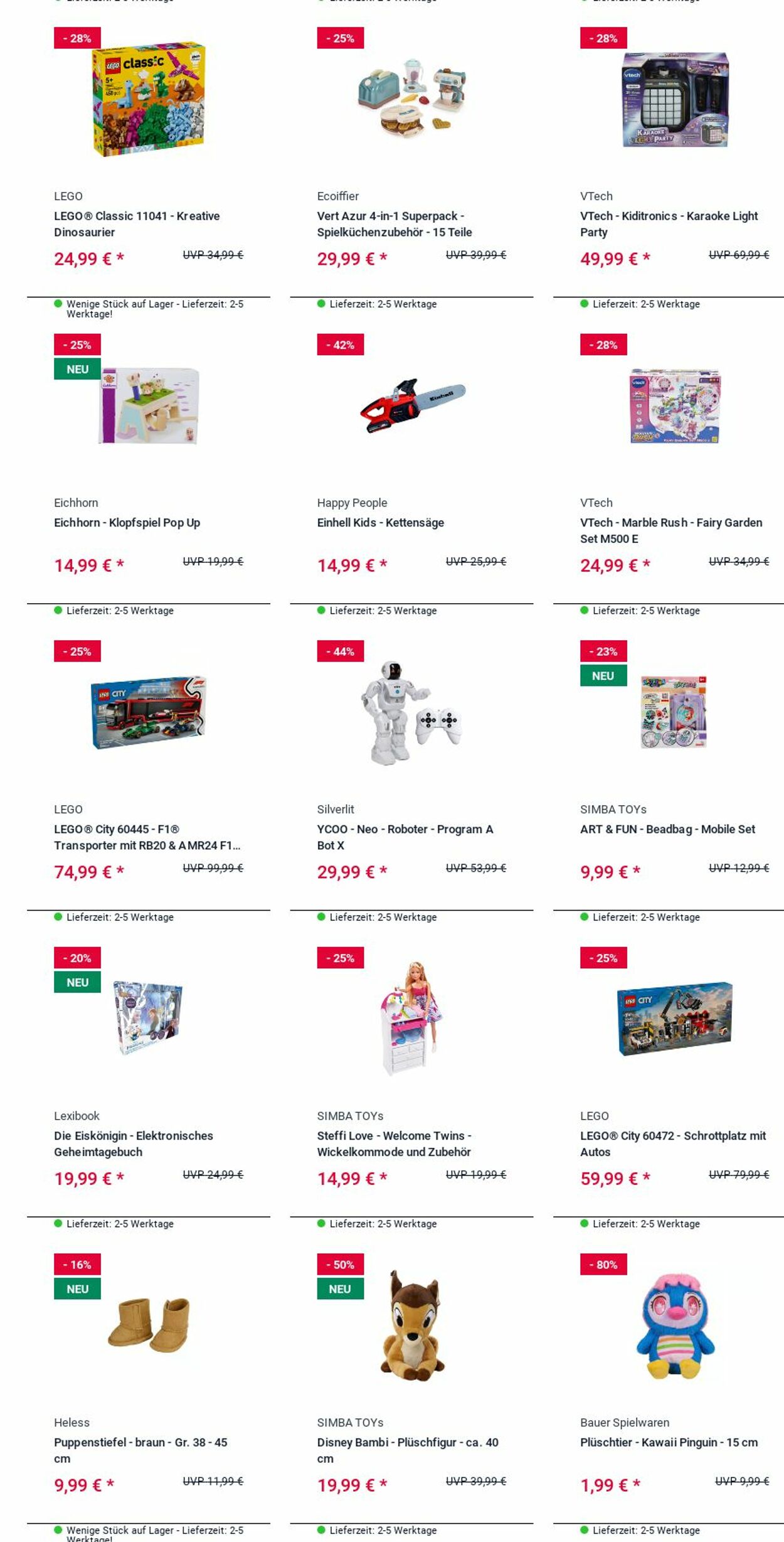 Prospekt Rofu Kinderland 17.11.2025 - 26.11.2025