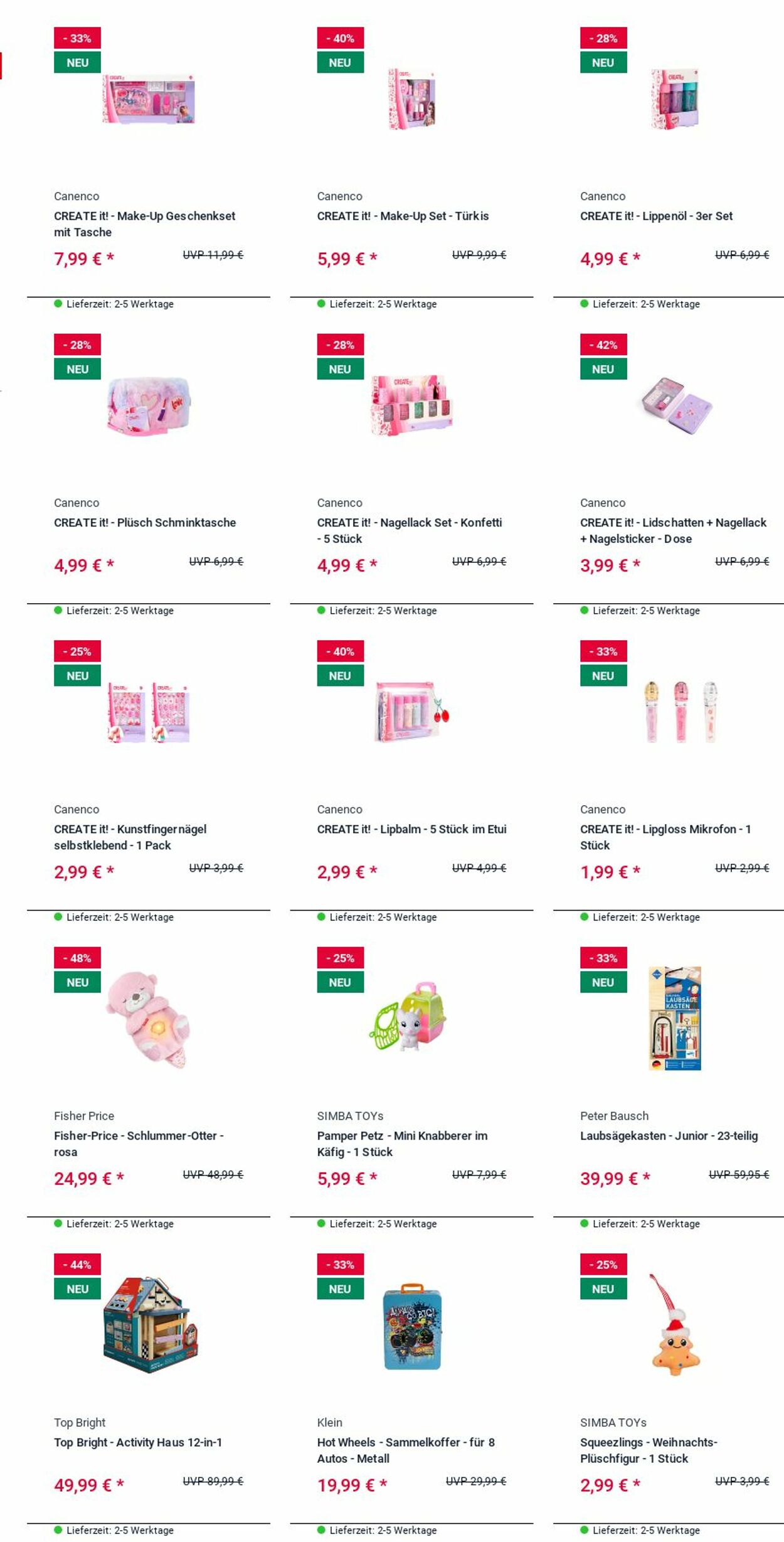 Prospekt Rofu Kinderland 17.11.2025 - 26.11.2025