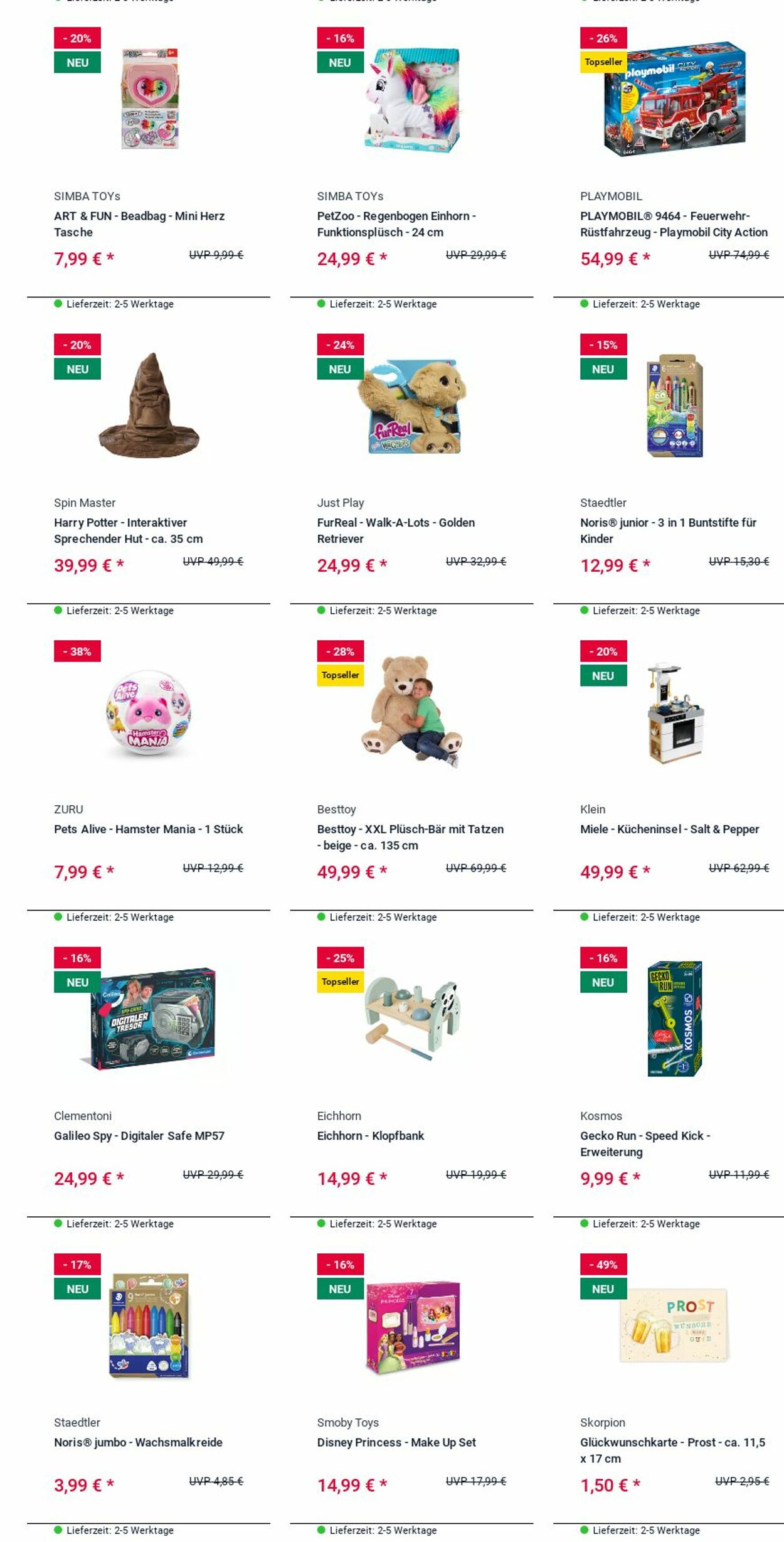Prospekt Rofu Kinderland 17.11.2025 - 26.11.2025