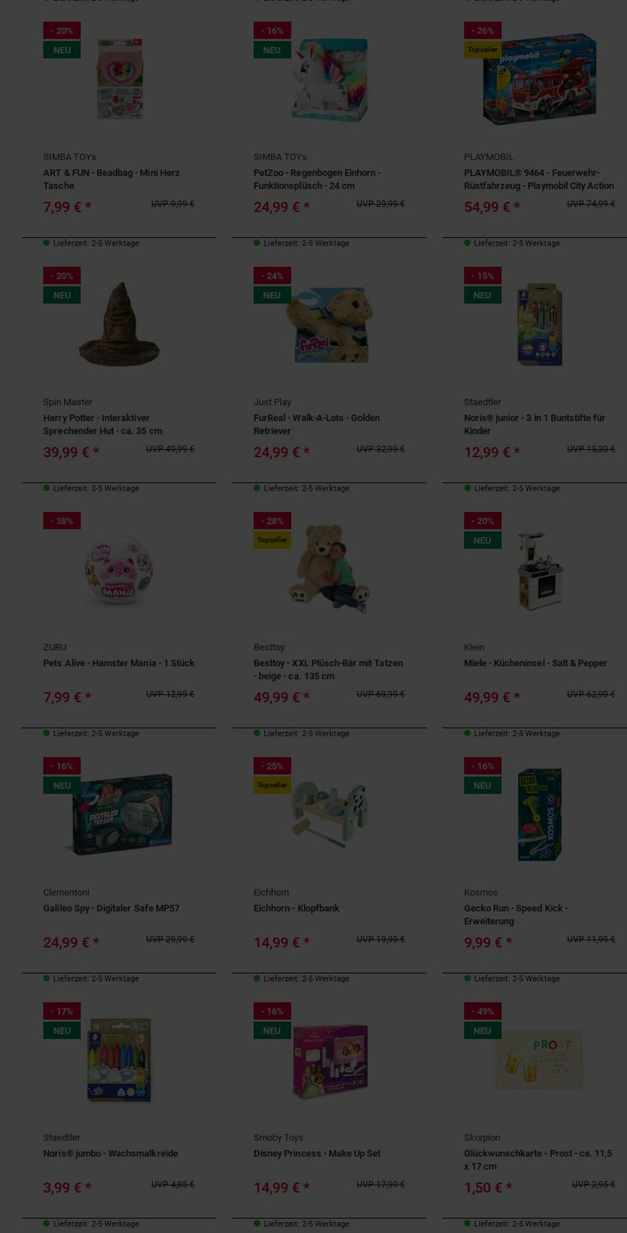 Prospekt Rofu Kinderland 17.11.2025 - 26.11.2025
